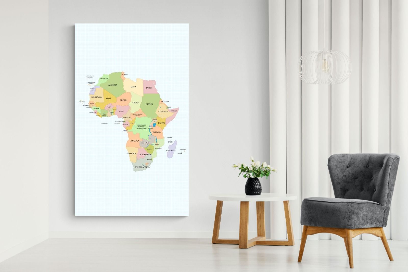Pixalot ® Map of Africa
