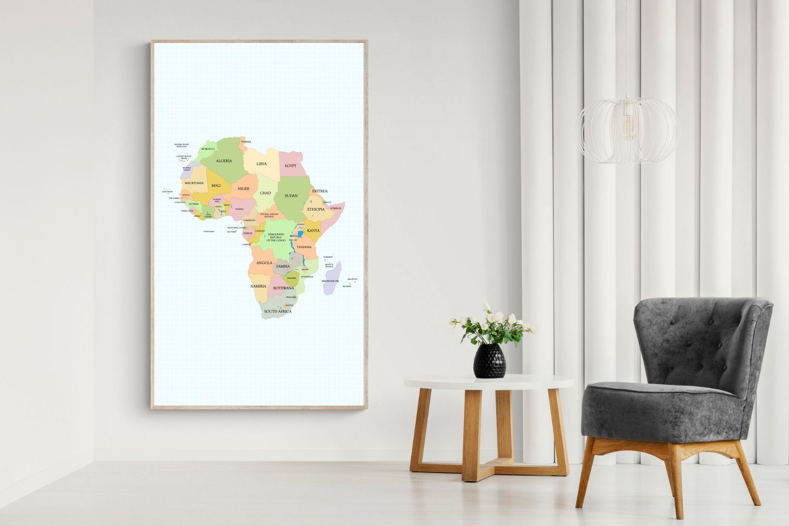 Pixalot ® Map of Africa