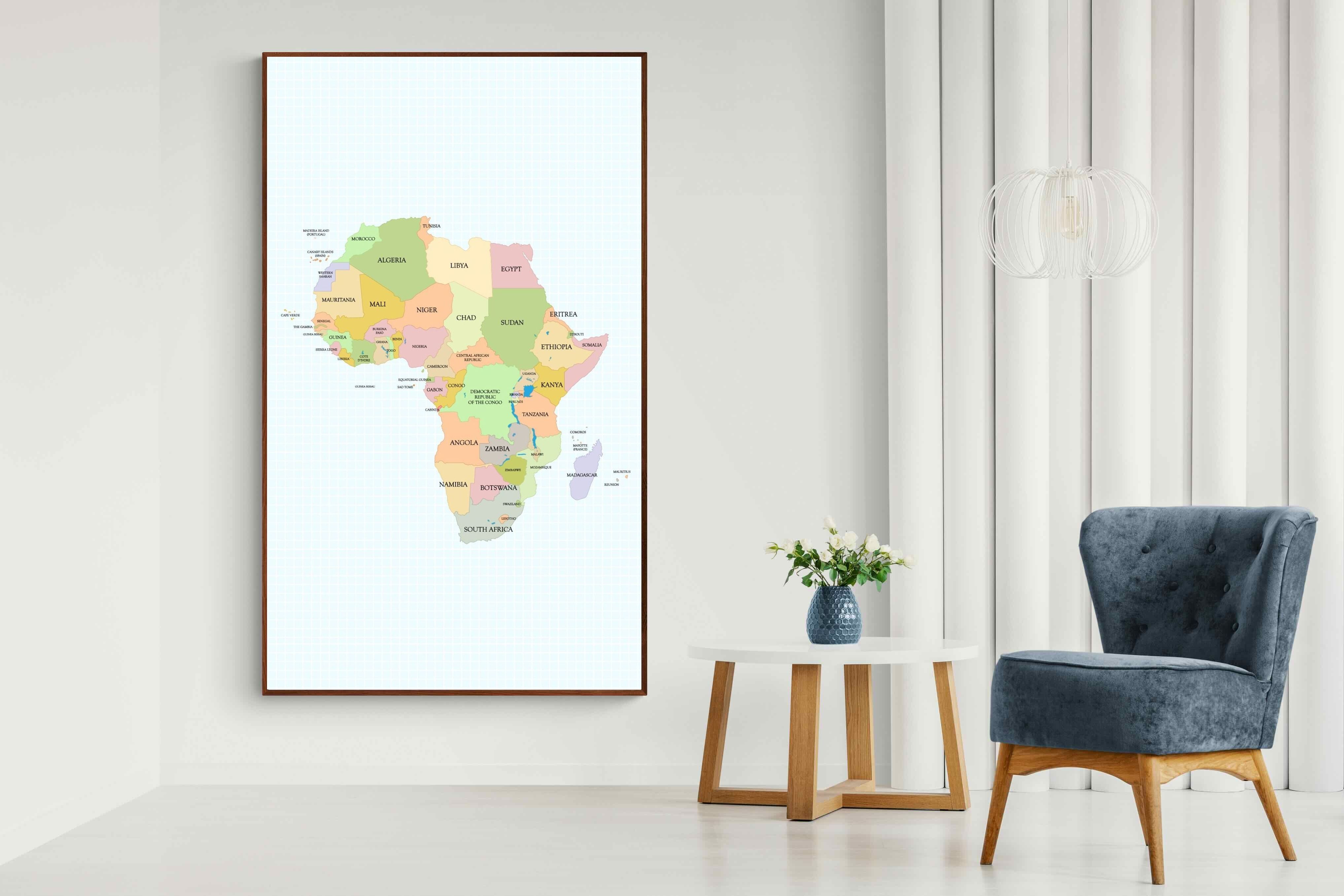Pixalot ® Map of Africa