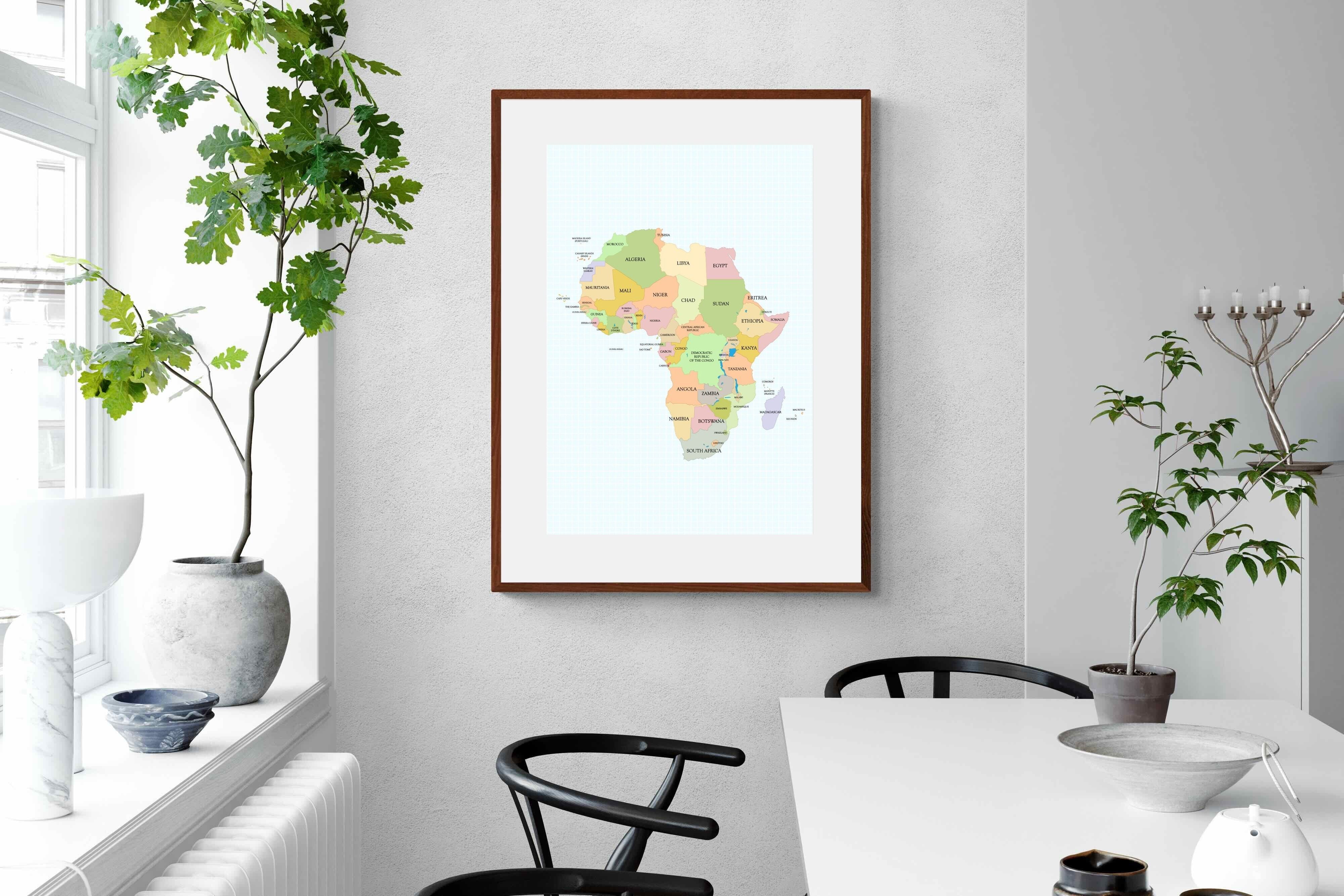 Pixalot ® Map of Africa