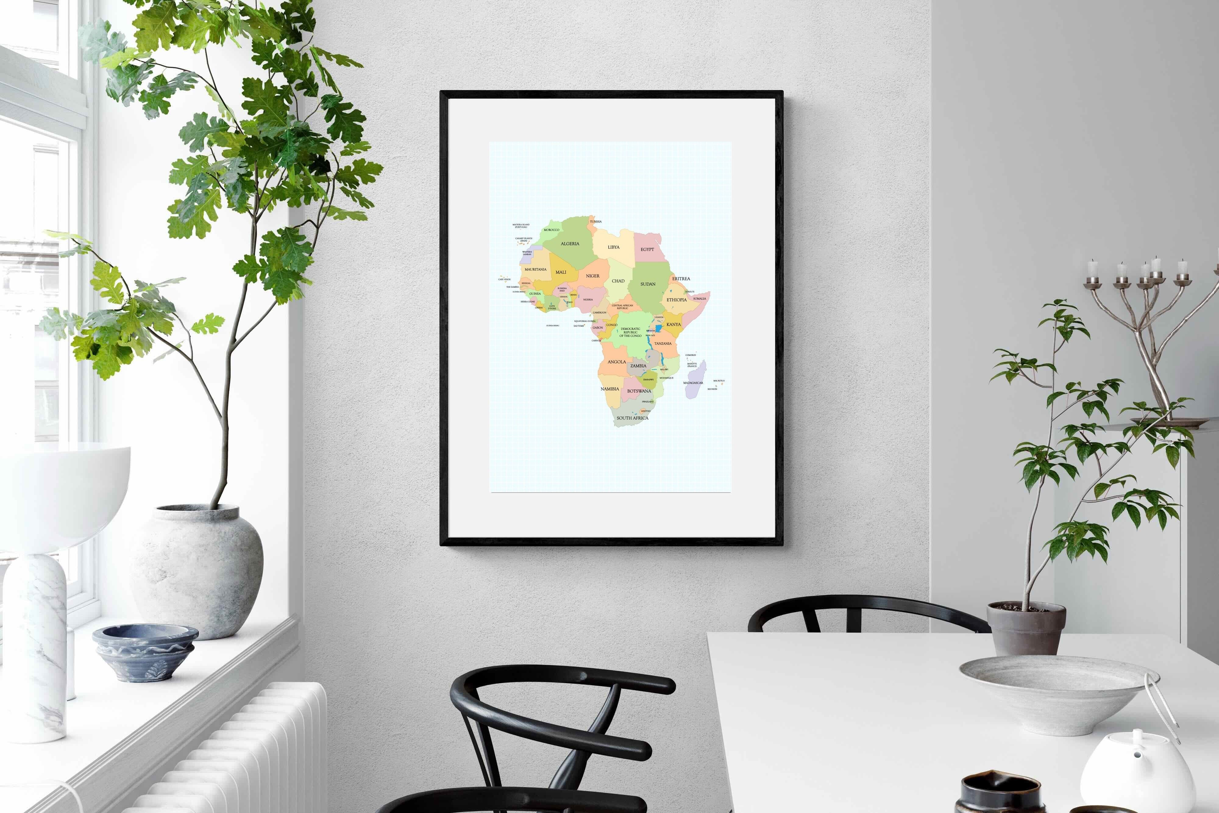 Pixalot ® Map of Africa