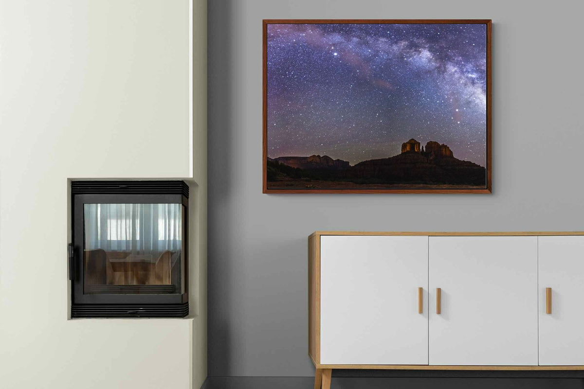 Pixalot ® Milky Way over Cathedral Rock