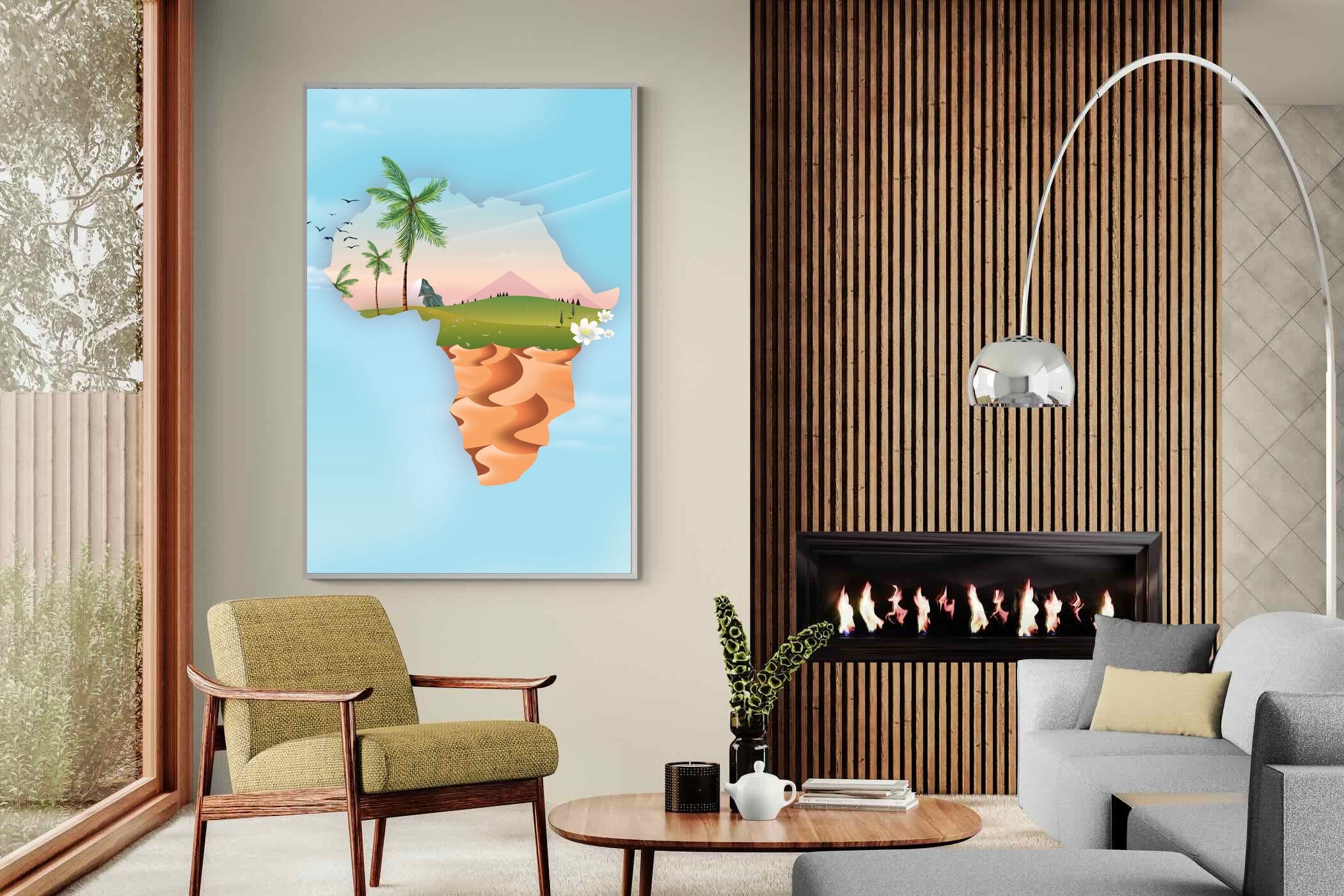 Pixalot Minimalist Africa