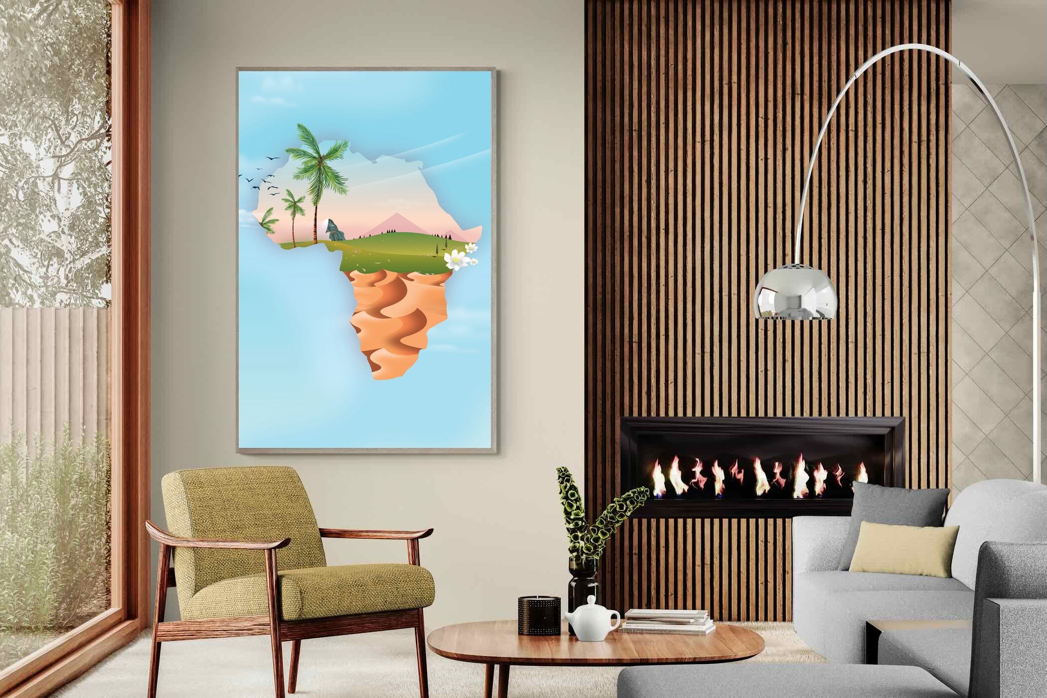 Pixalot Minimalist Africa