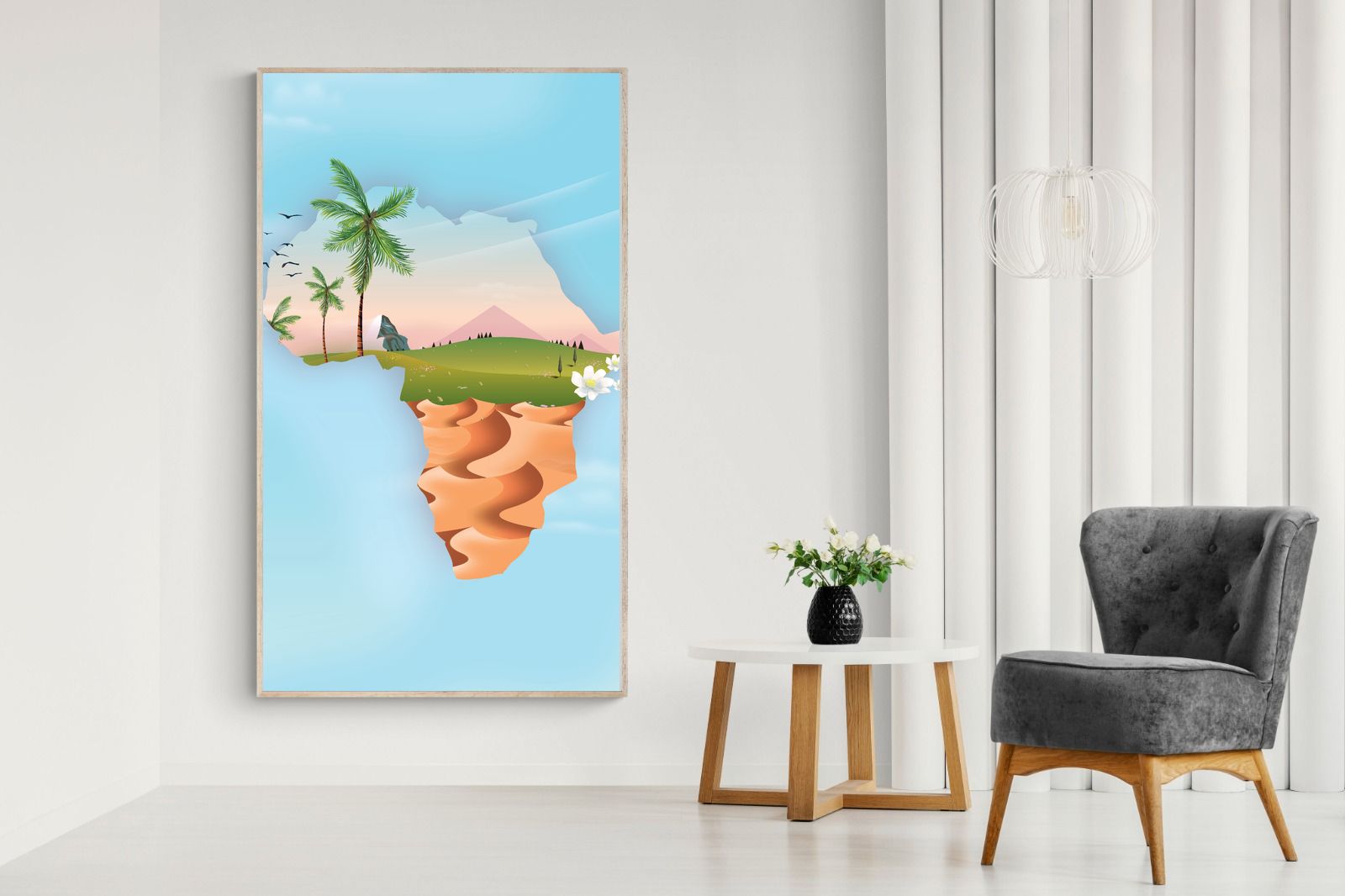 Pixalot Minimalist Africa