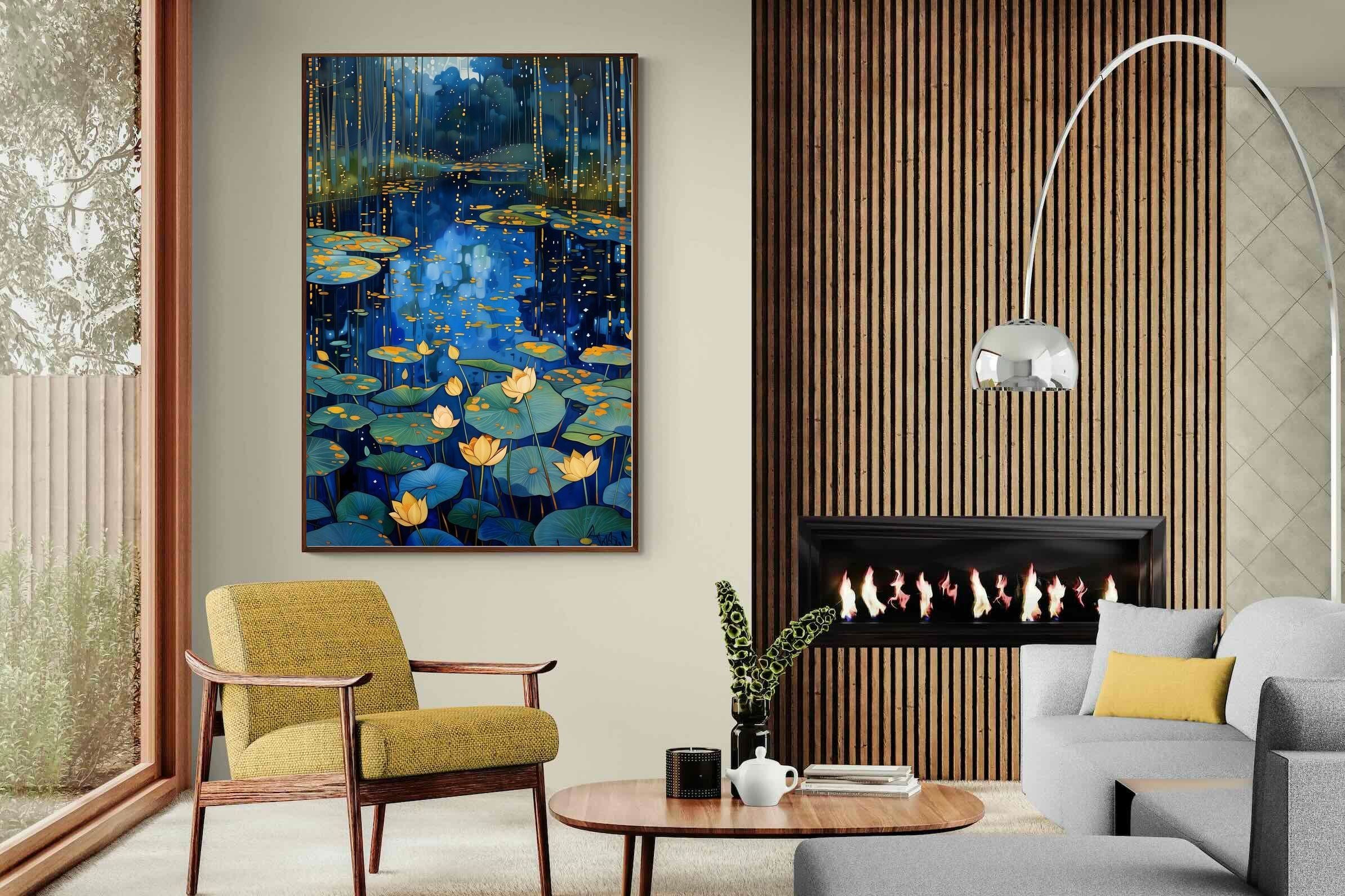 Pixalot ® Moonlit Lily Pond