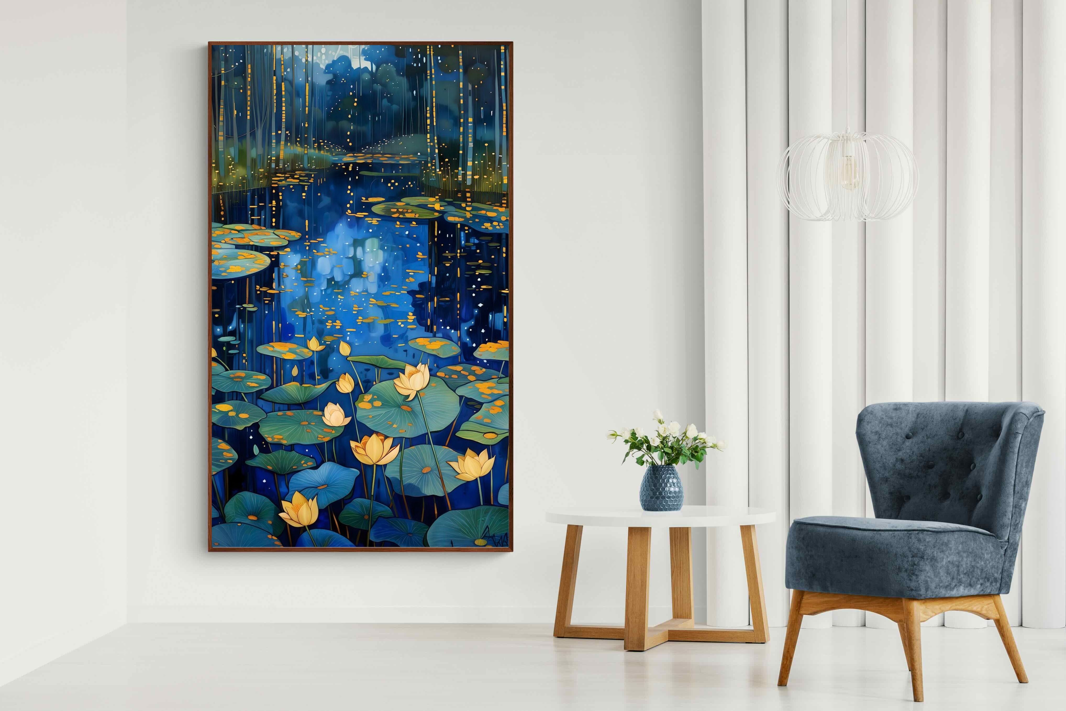Pixalot ® Moonlit Lily Pond