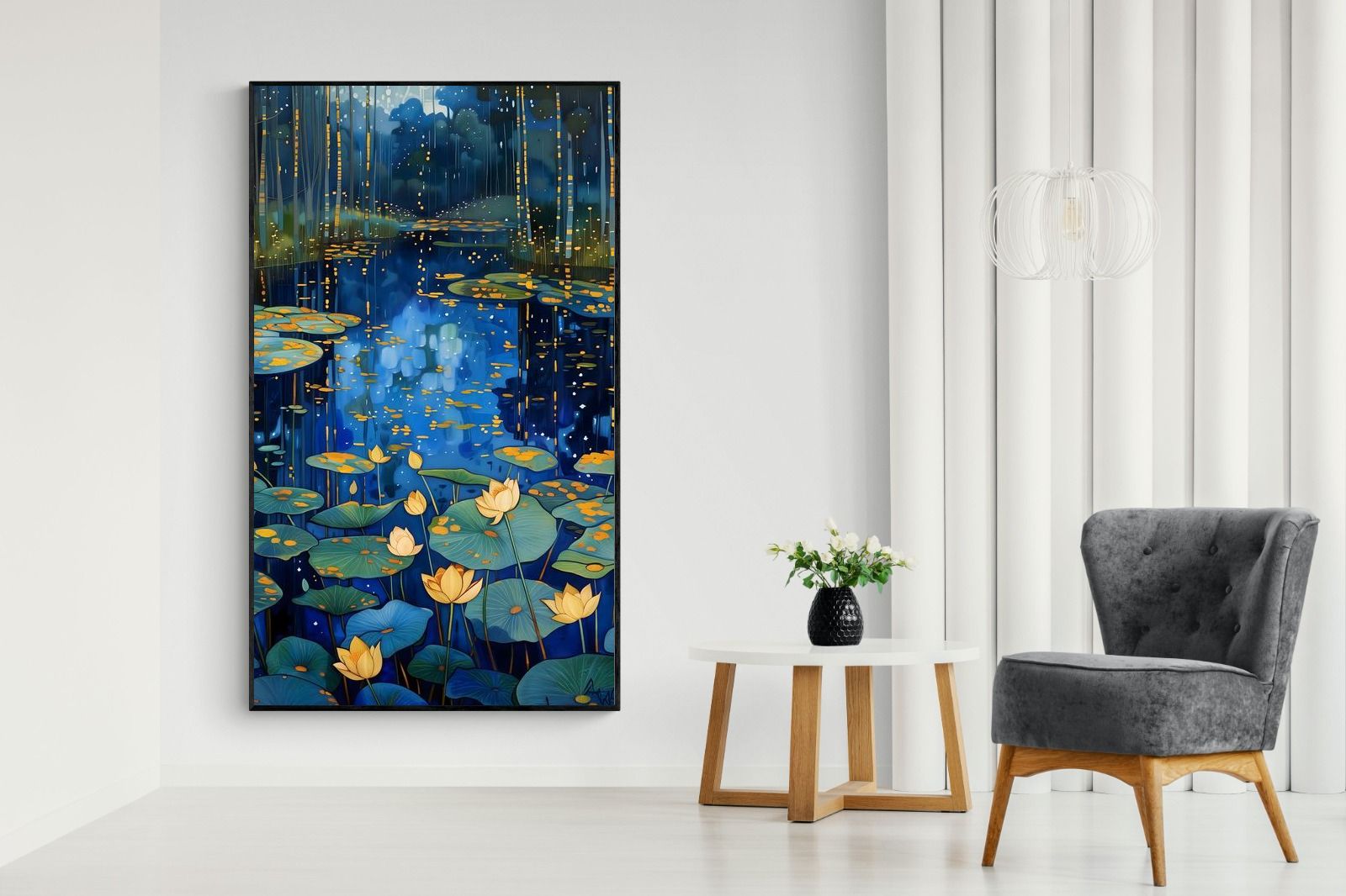 Pixalot ® Moonlit Lily Pond