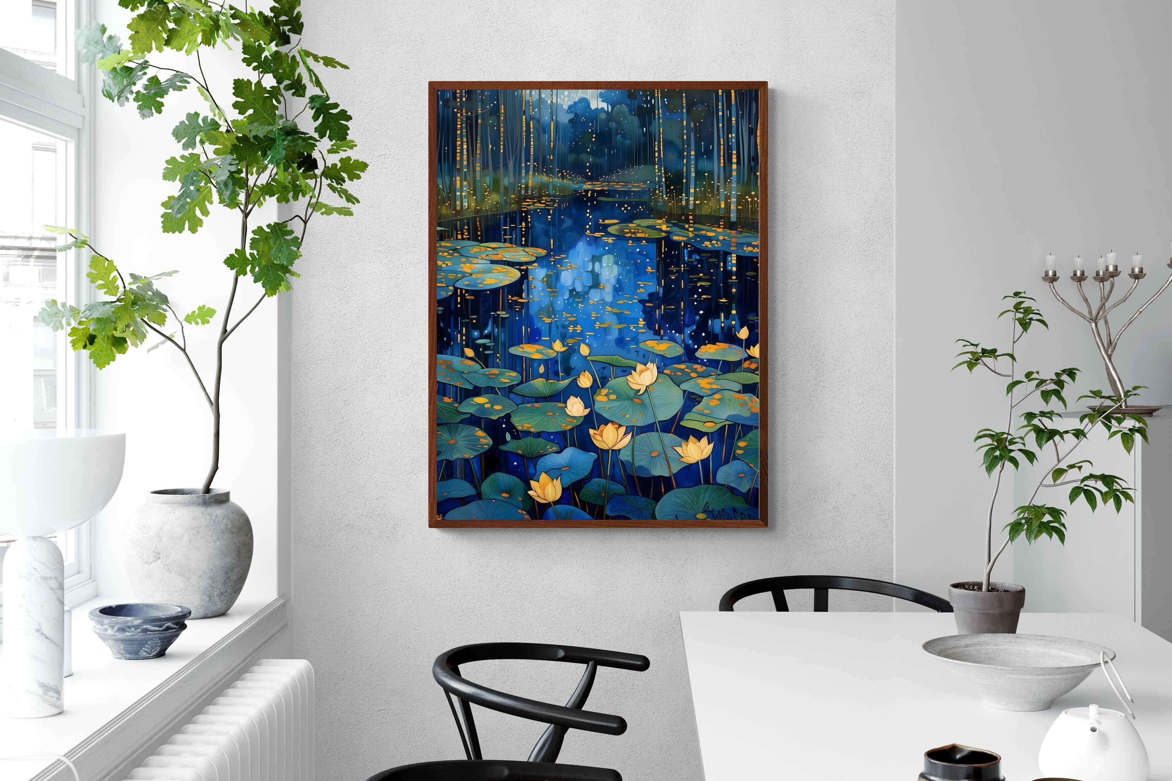 Pixalot ® Moonlit Lily Pond