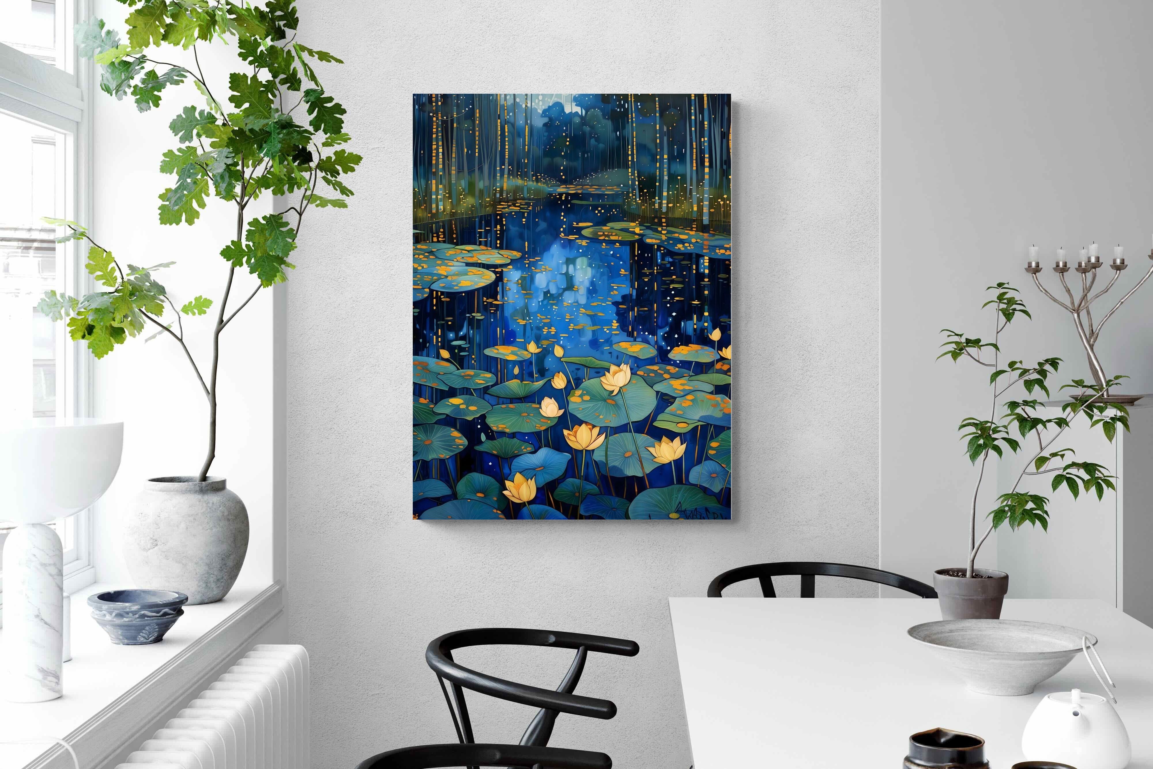 Pixalot ® Moonlit Lily Pond