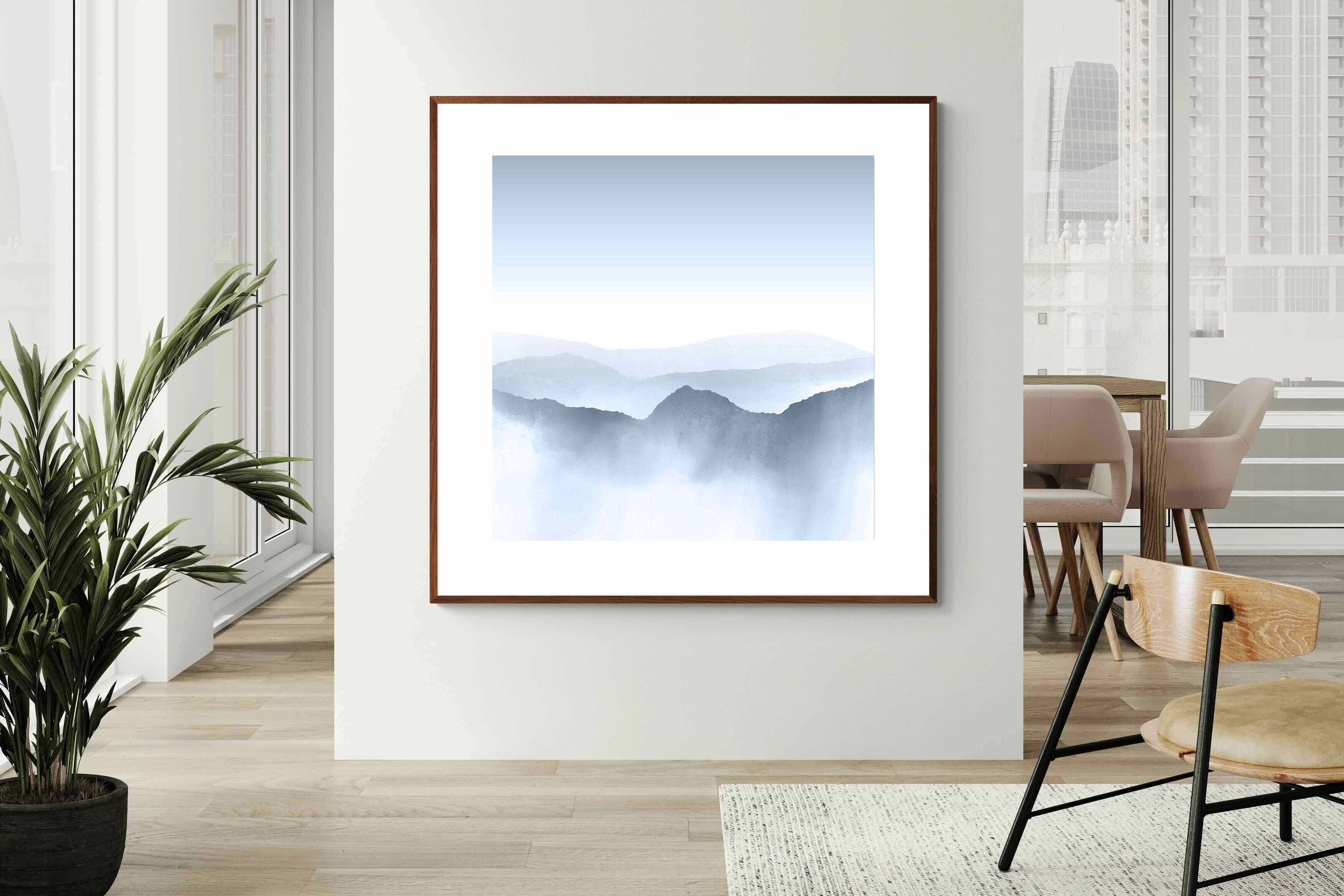 Pixalot Mountains Watercolour