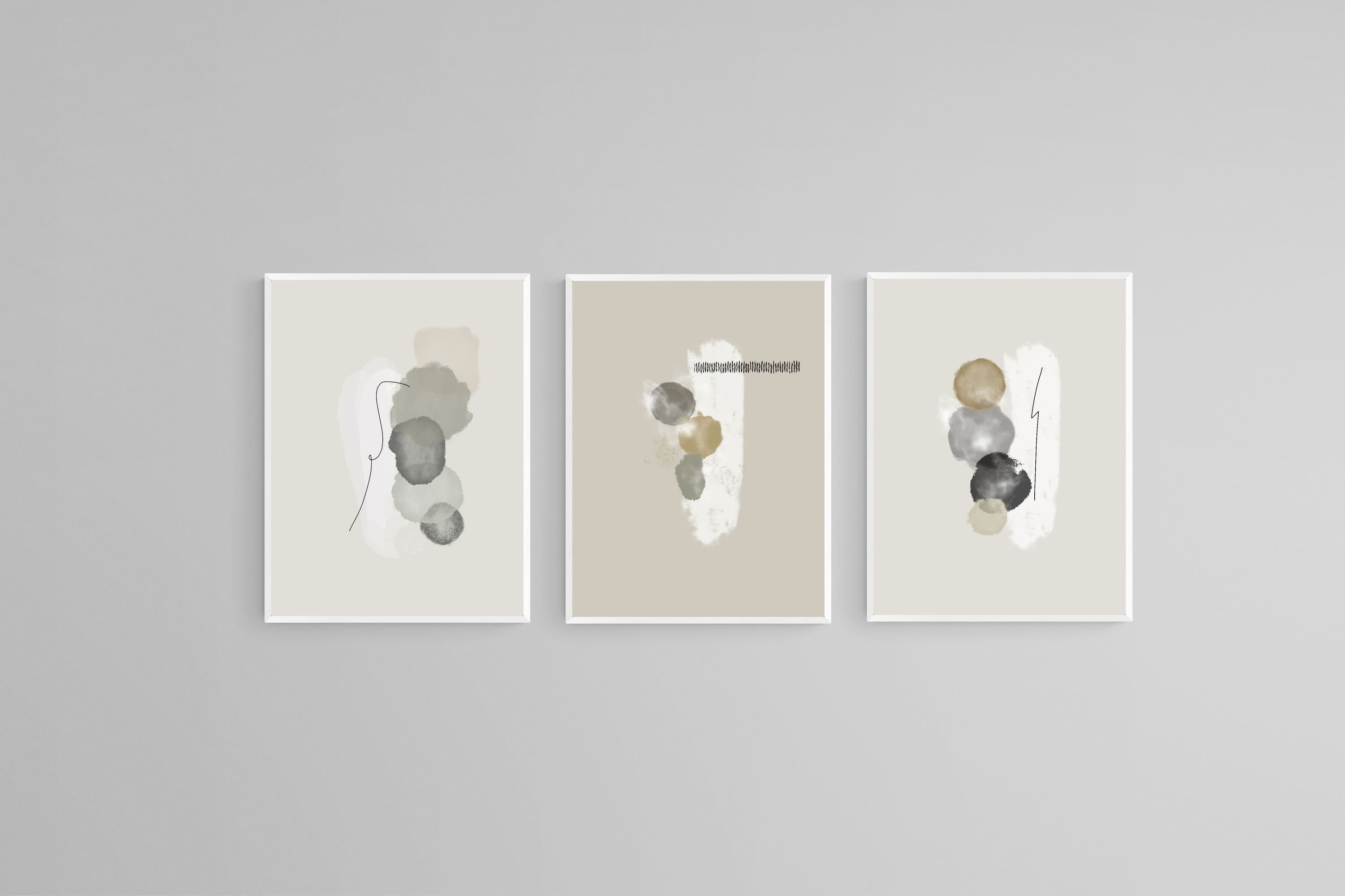 Muted Abstract Trio