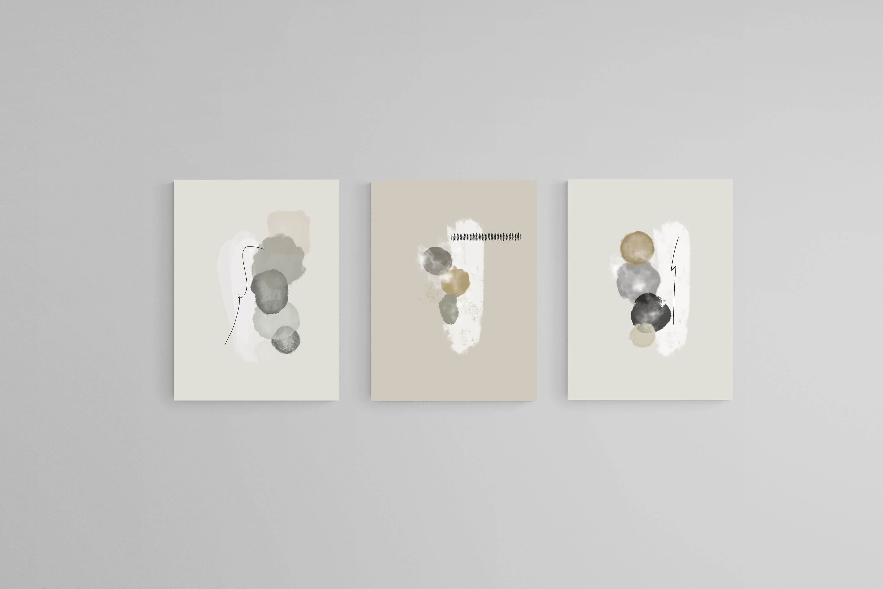 Muted Abstract Trio