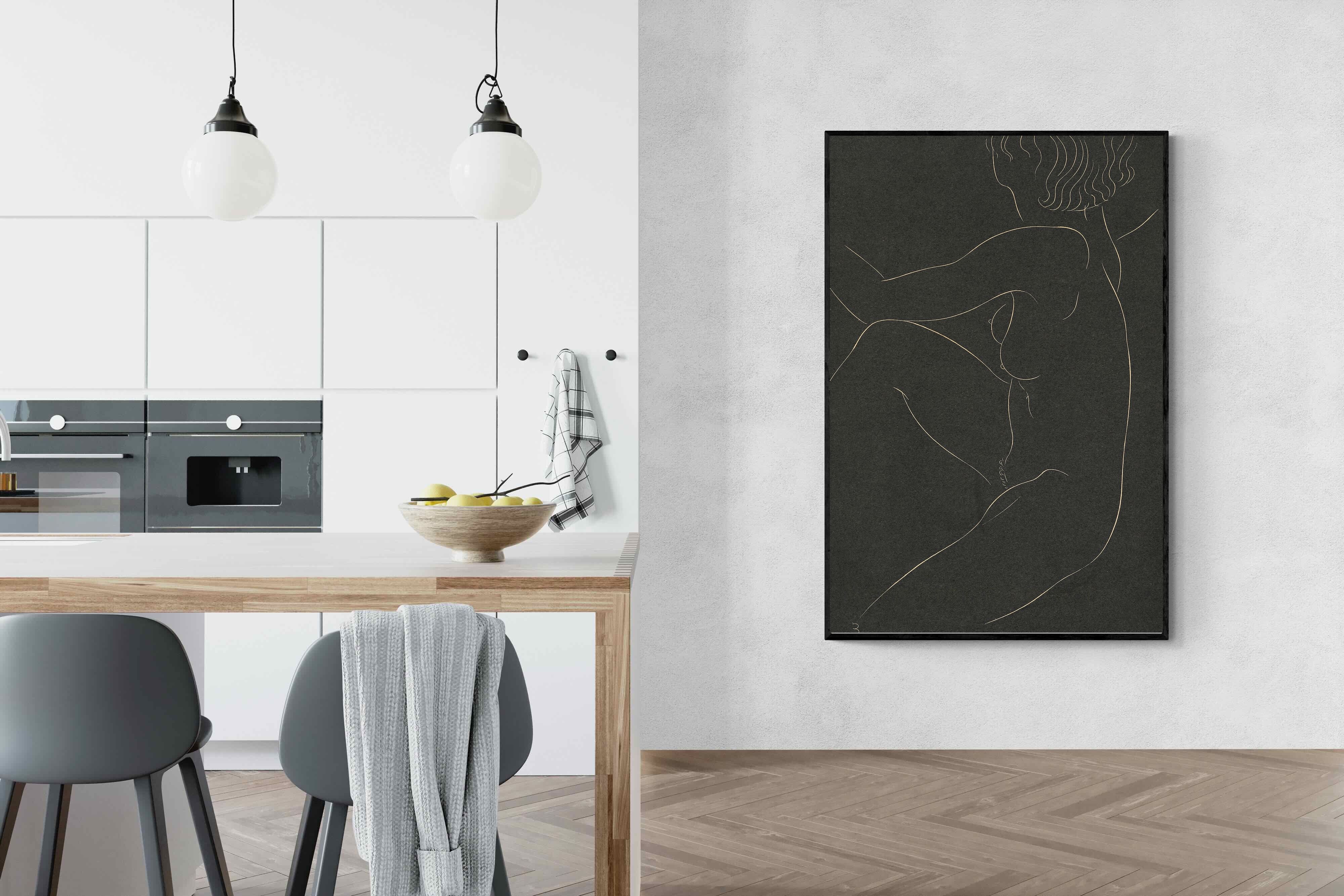 Pixalot Nude Line Drawing