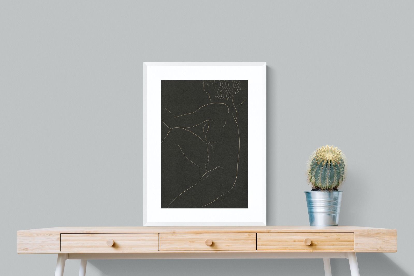 Pixalot Nude Line Drawing