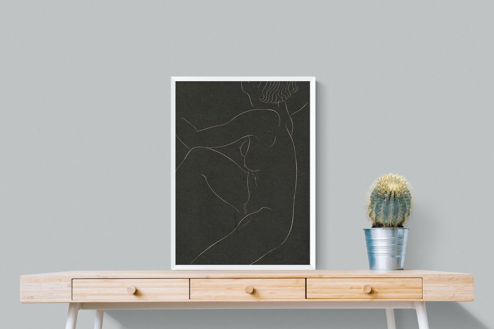 Pixalot Nude Line Drawing