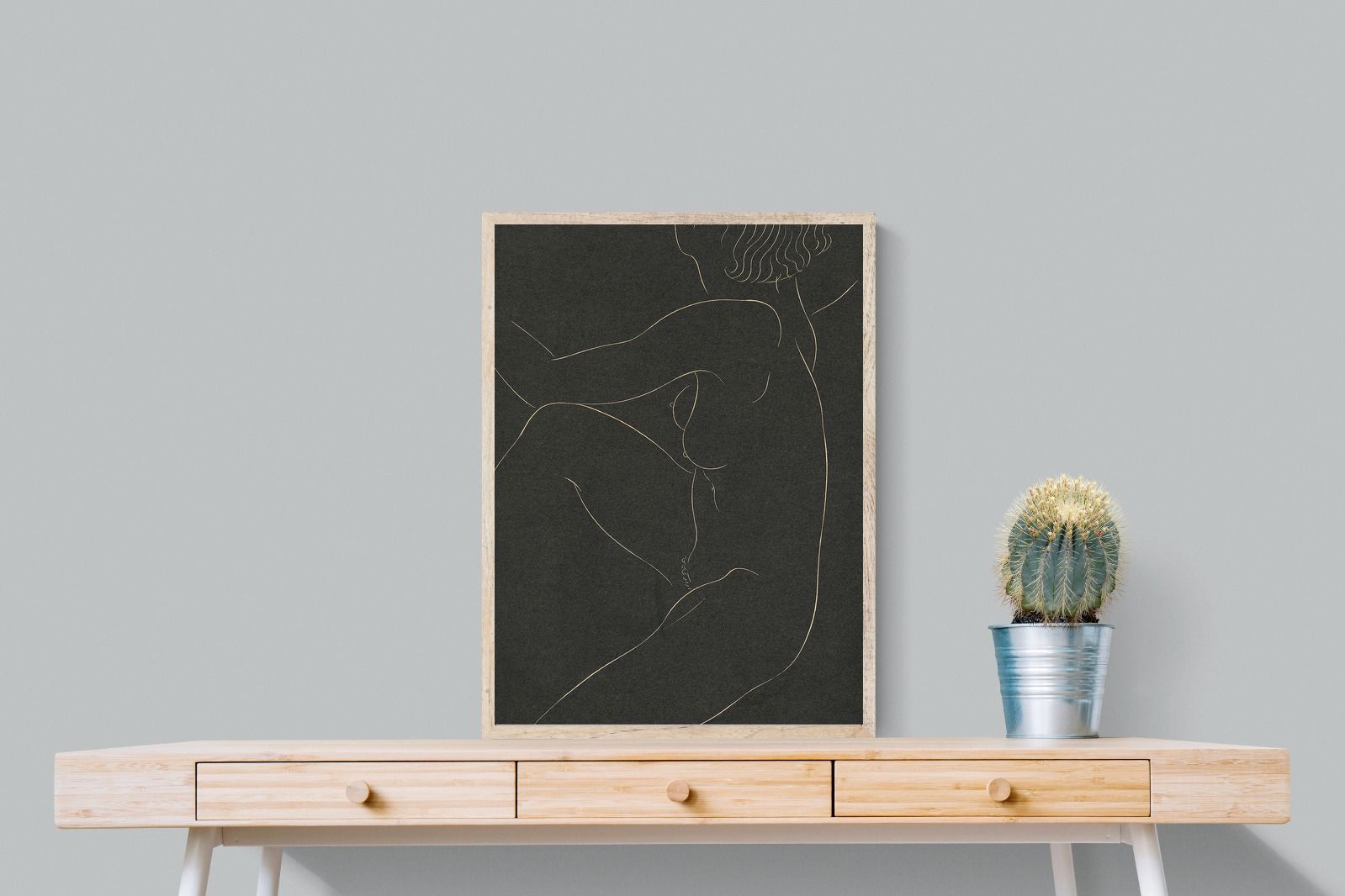 Pixalot Nude Line Drawing