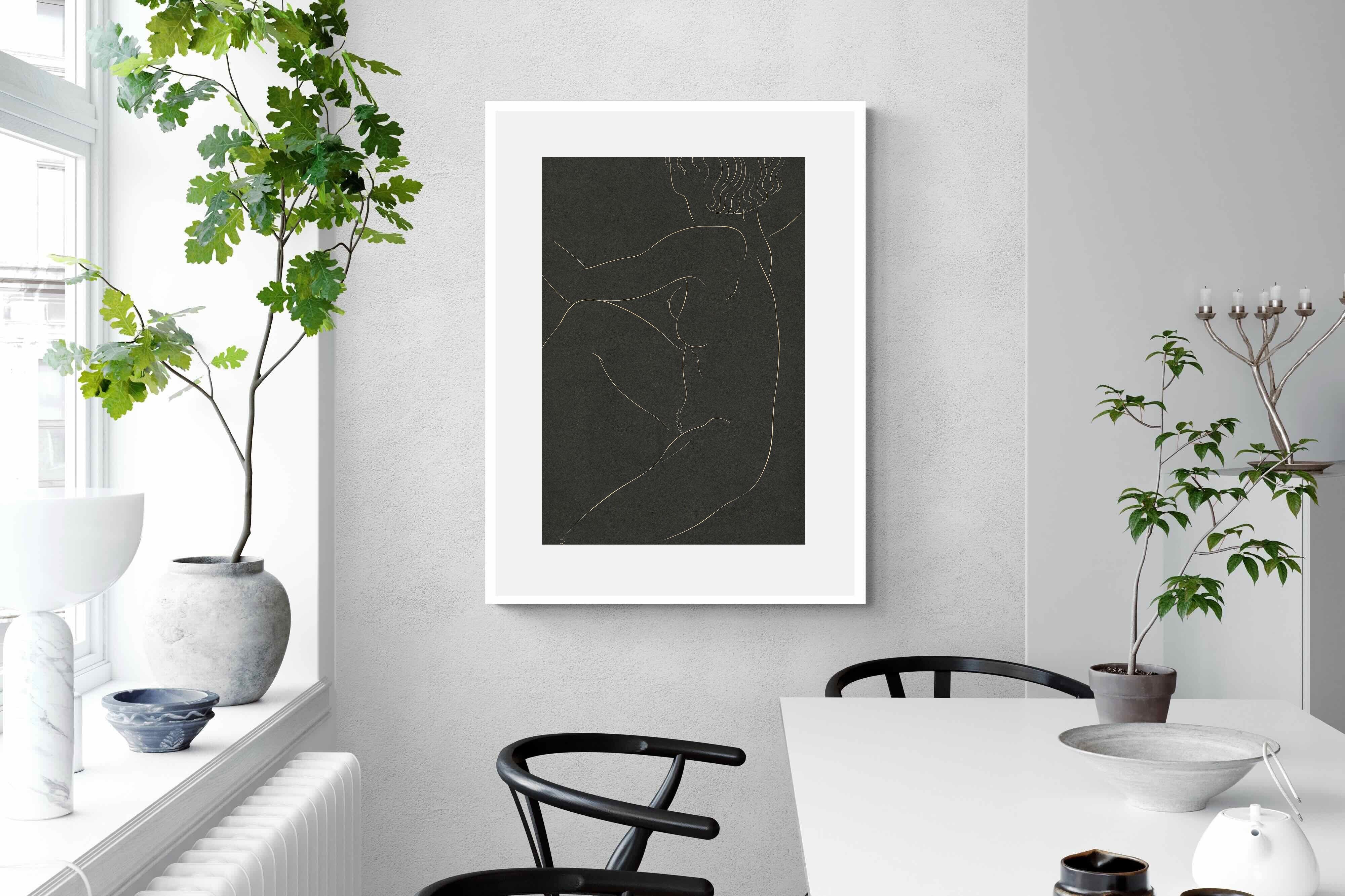 Pixalot Nude Line Drawing