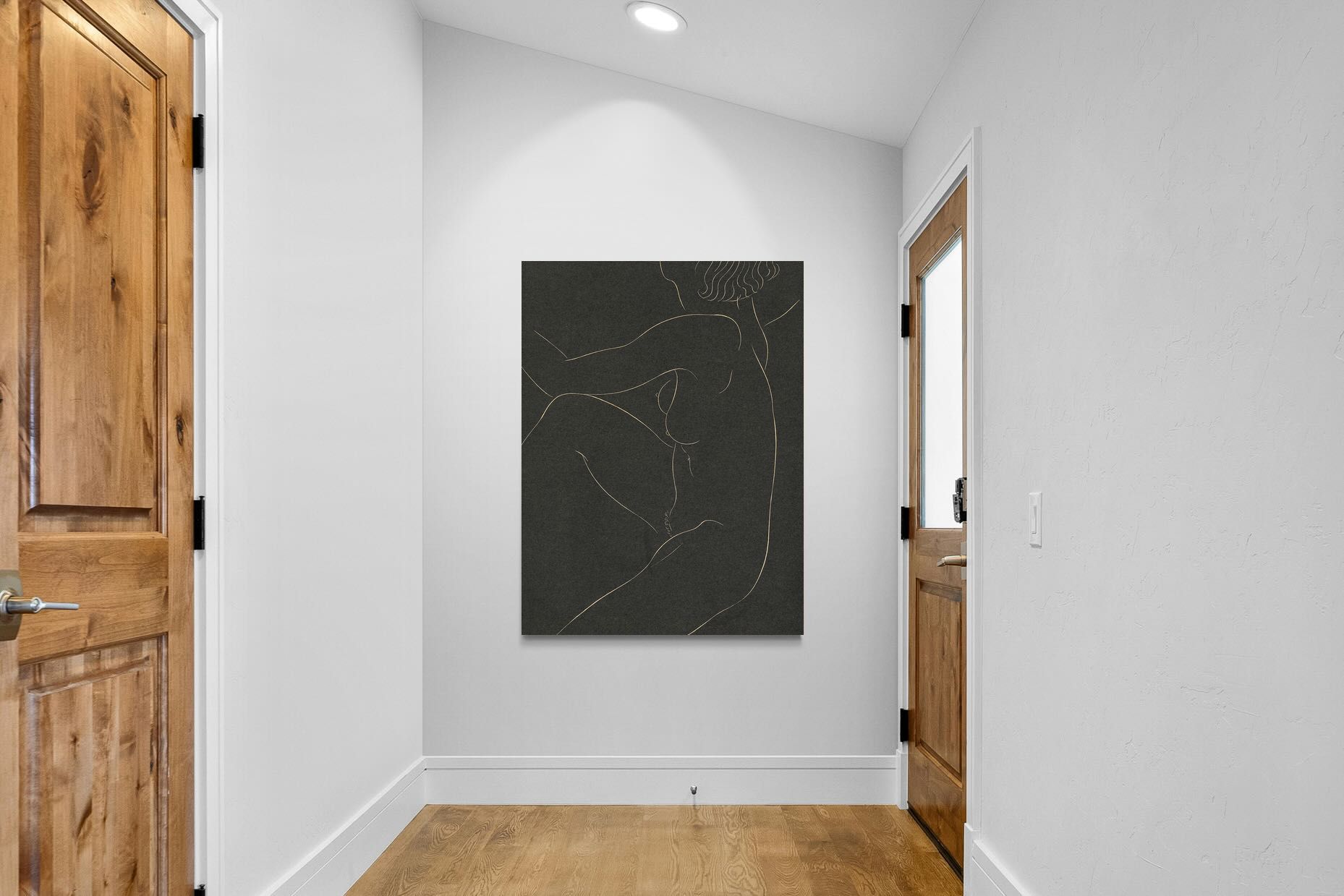 Pixalot Nude Line Drawing