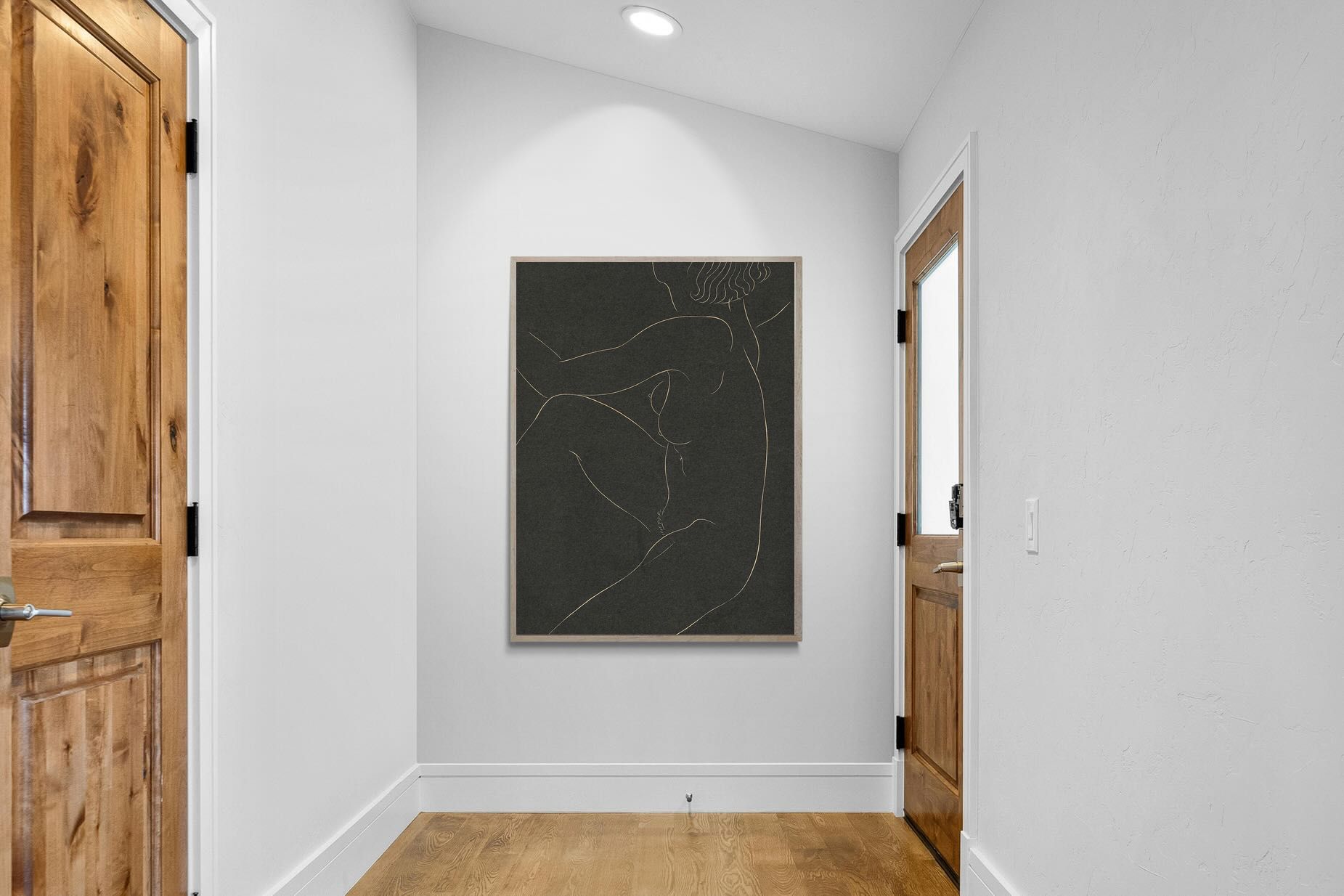 Pixalot Nude Line Drawing