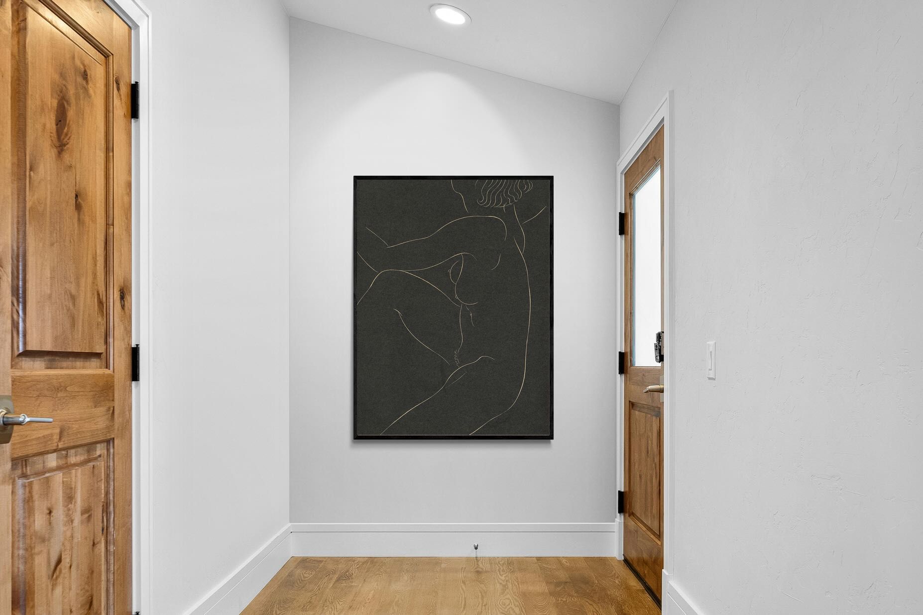 Pixalot Nude Line Drawing