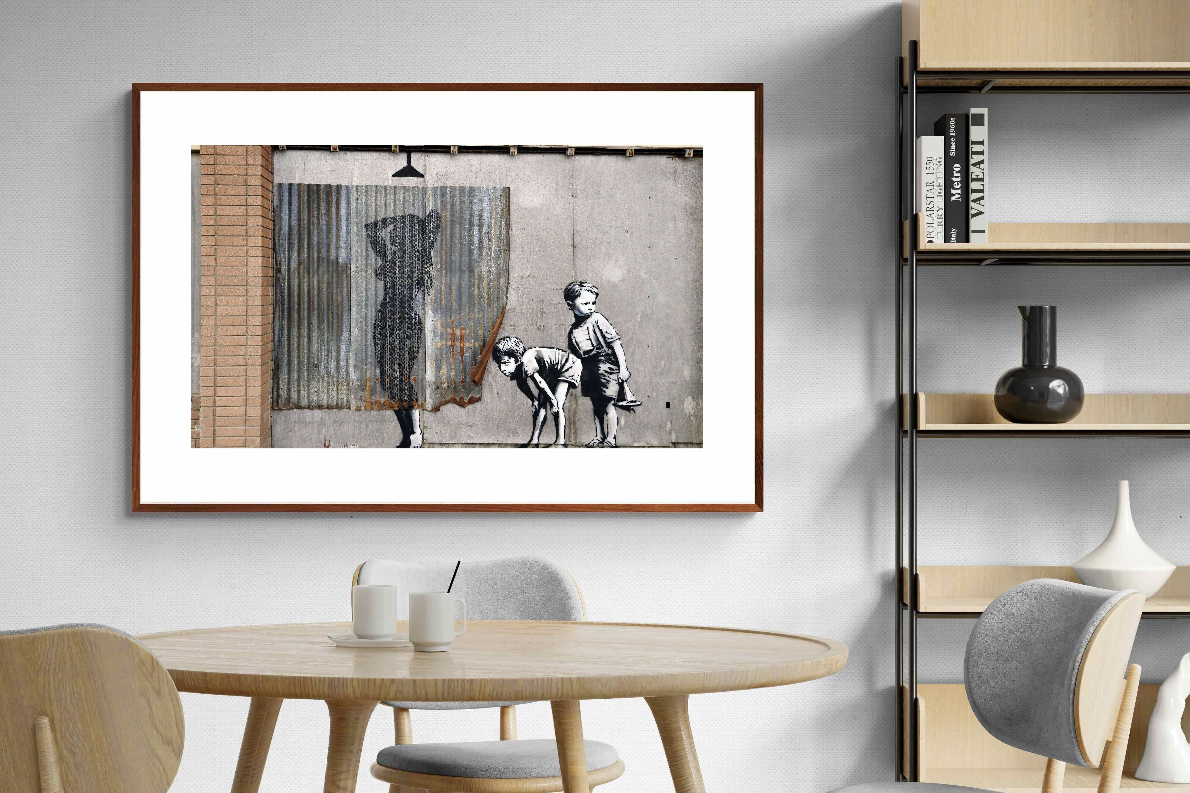 Pixalot Peeping Shower Boys