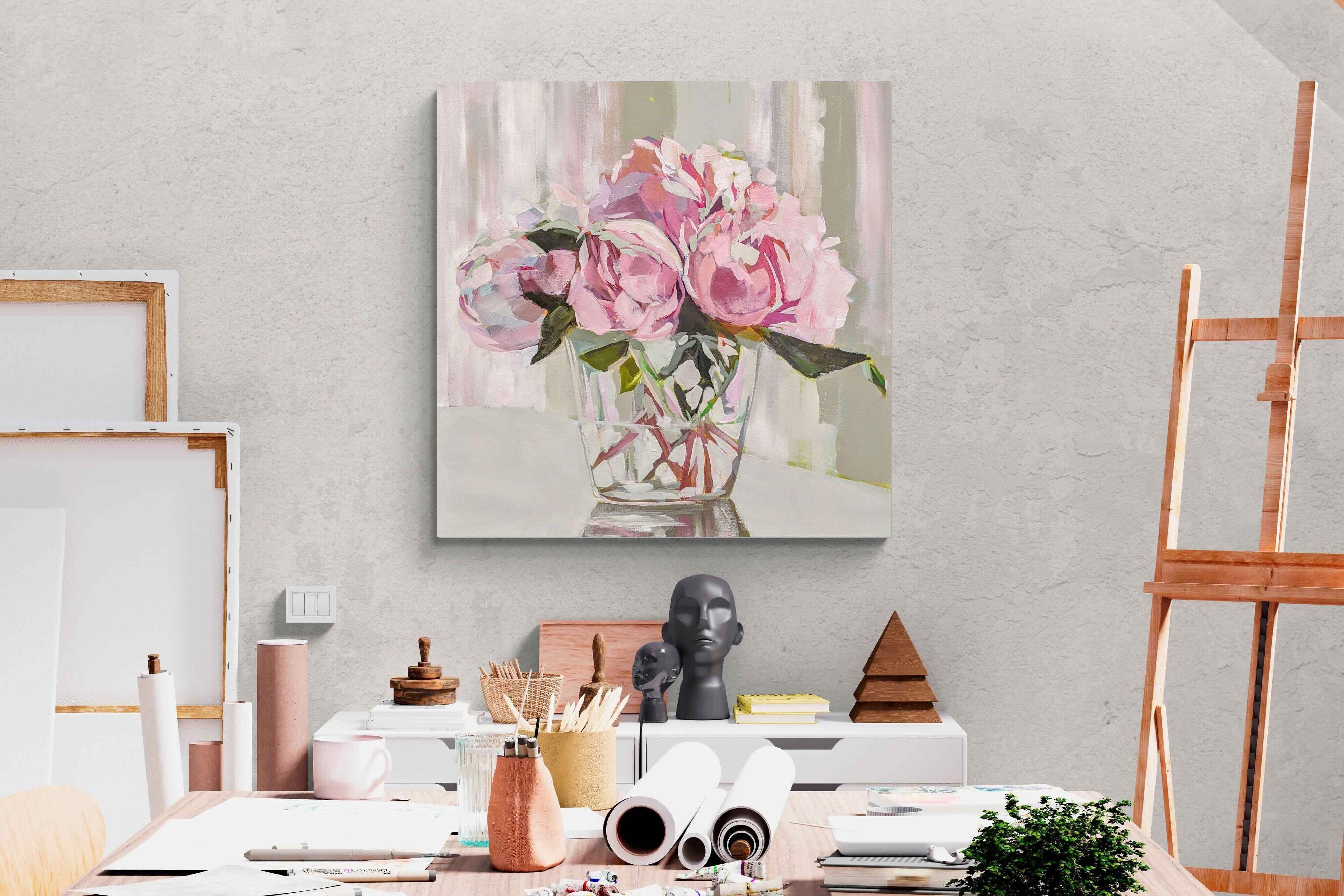 Pixalot Pink Peonie Vase