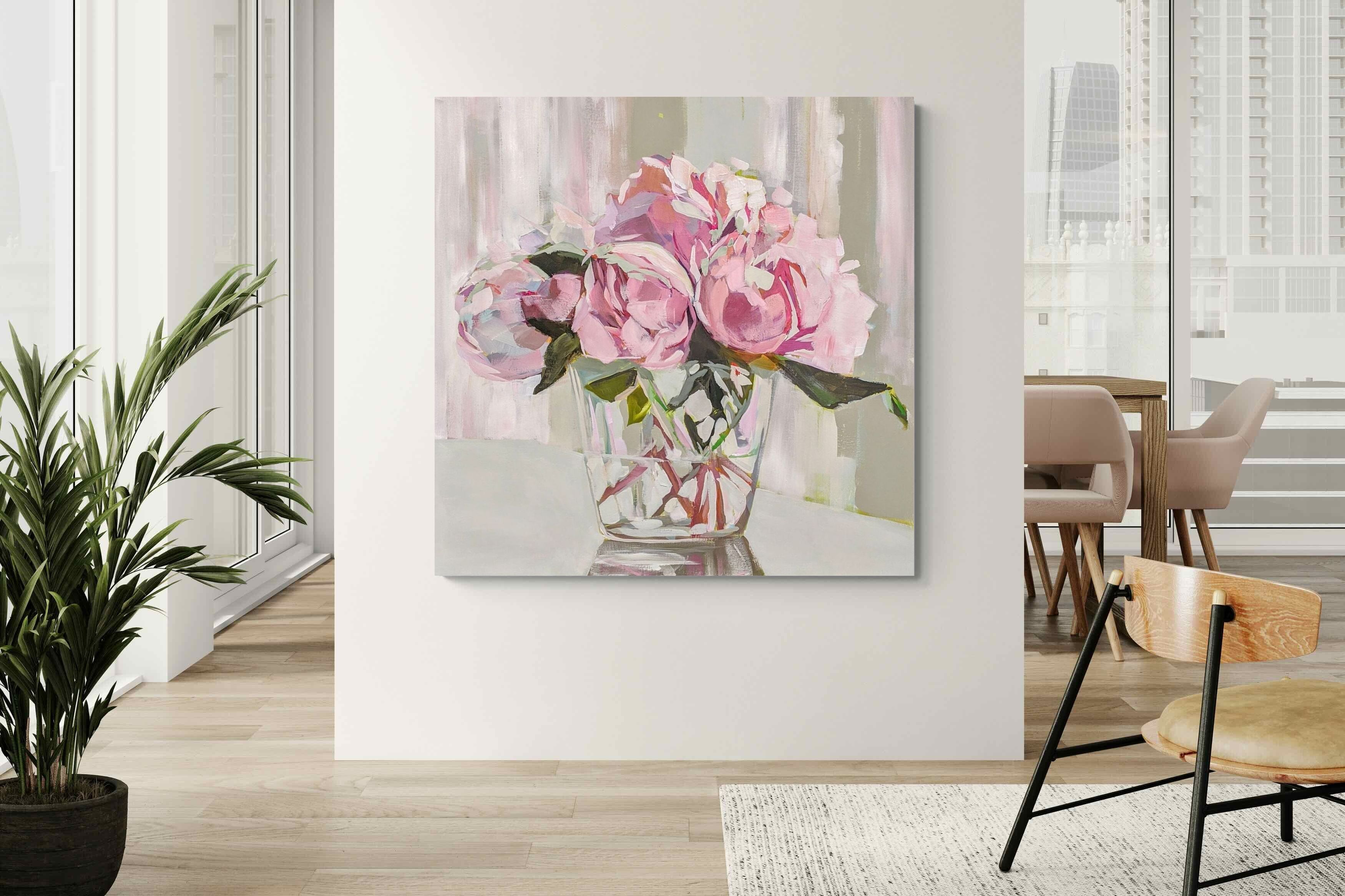 Pixalot Pink Peonie Vase