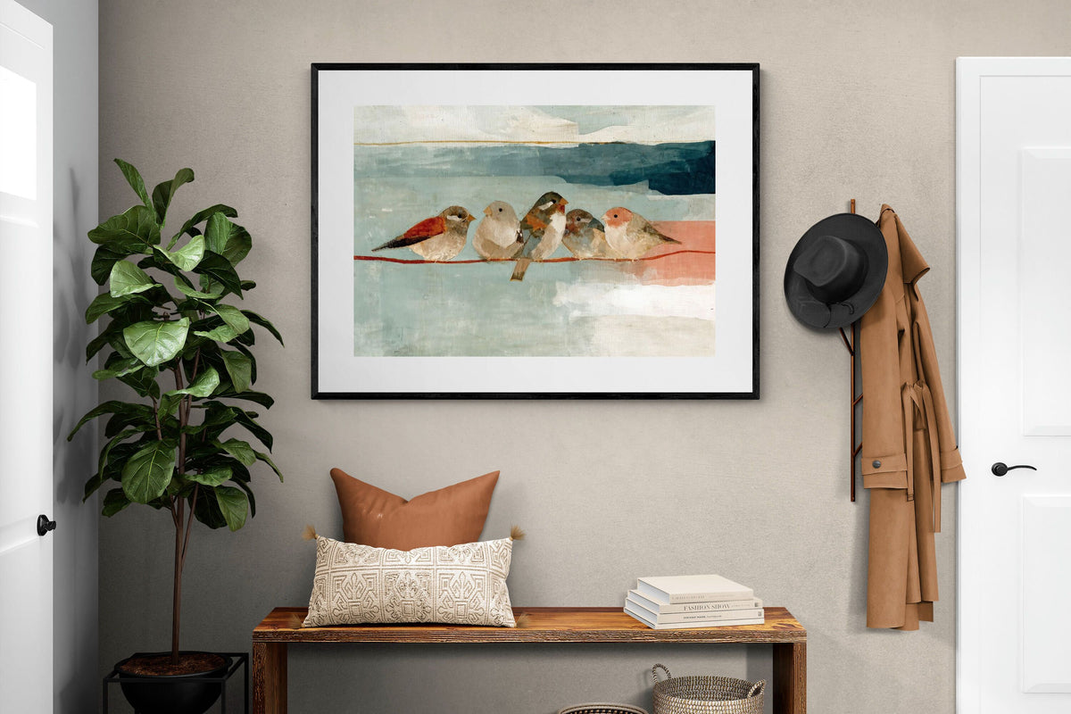 Pixalot ® Birds on a Wire in Autumn