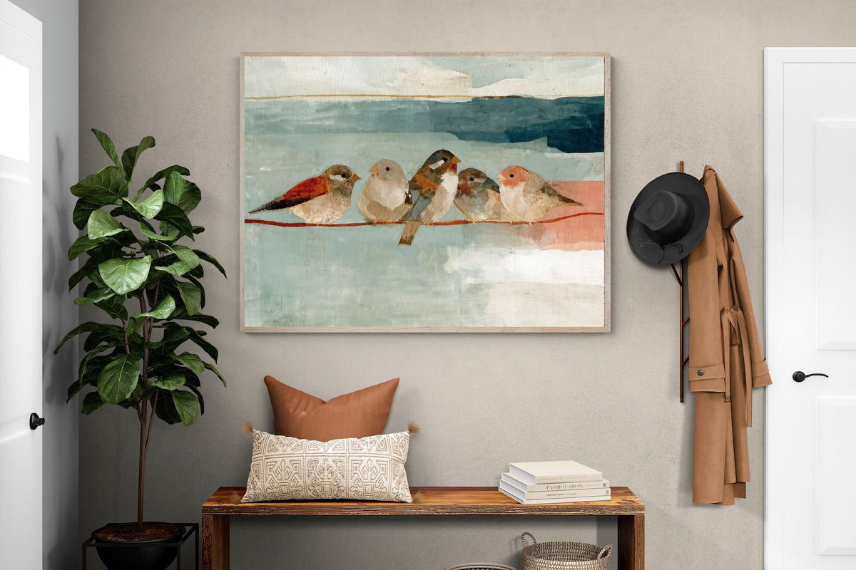 Pixalot ® Birds on a Wire in Autumn