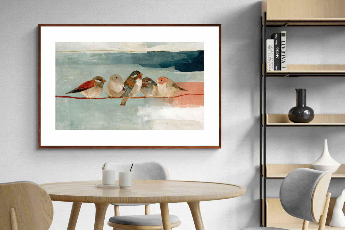 Pixalot ® Birds on a Wire in Autumn
