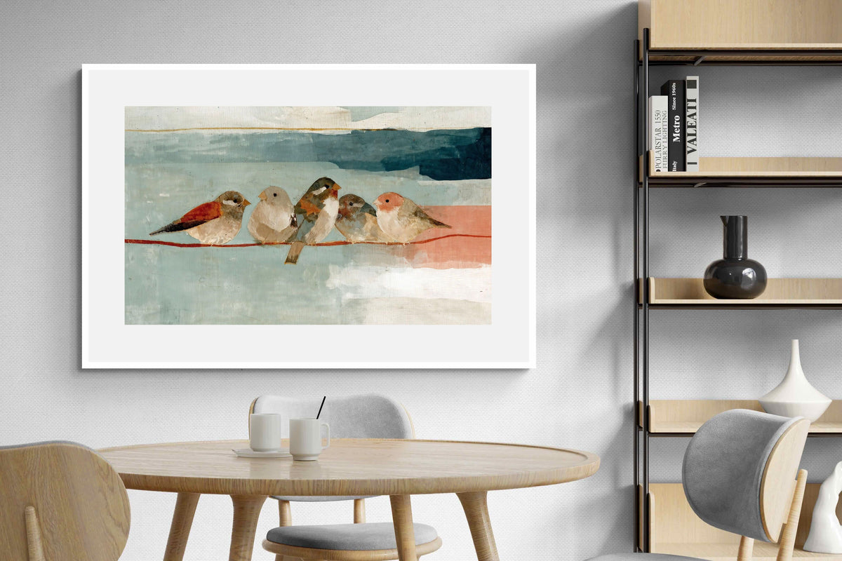 Pixalot ® Birds on a Wire in Autumn