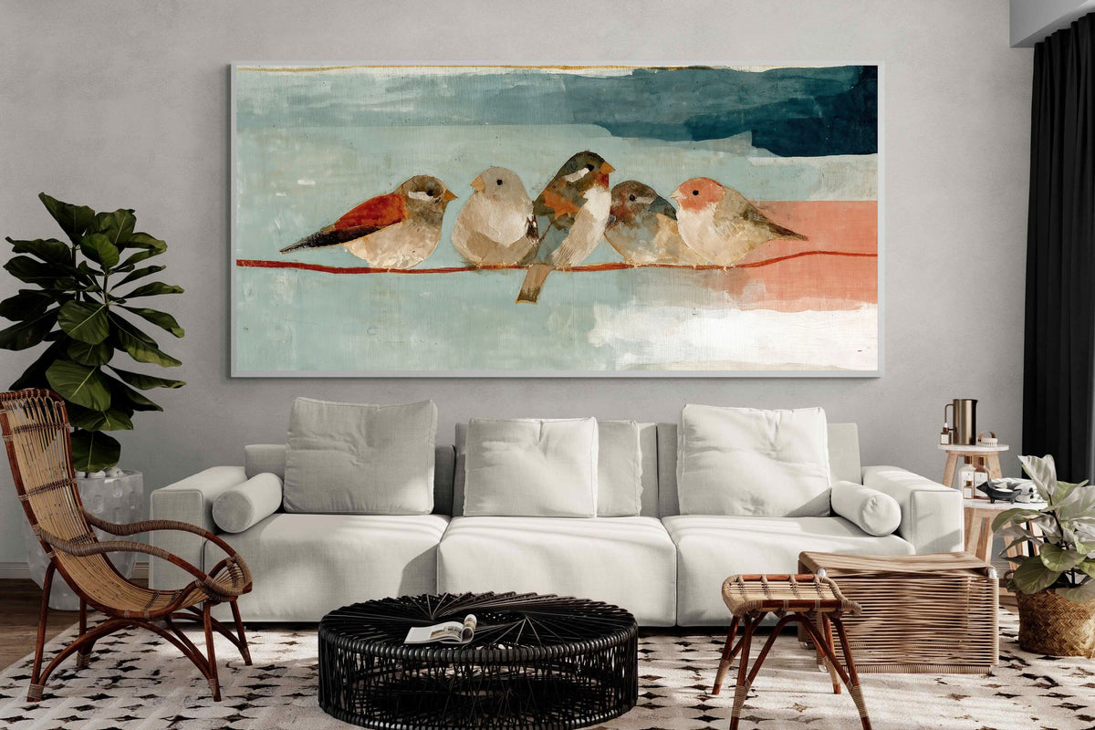 Pixalot ® Birds on a Wire in Autumn