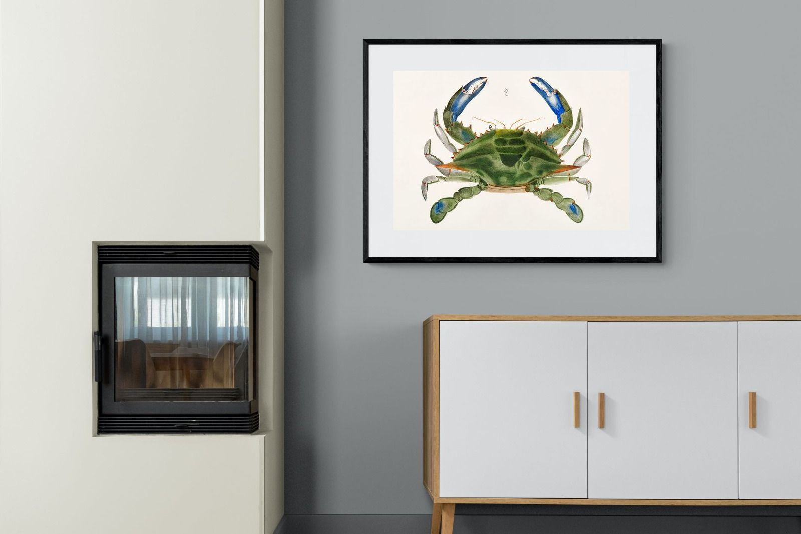 Pixalot ® Blue Crab Illustration