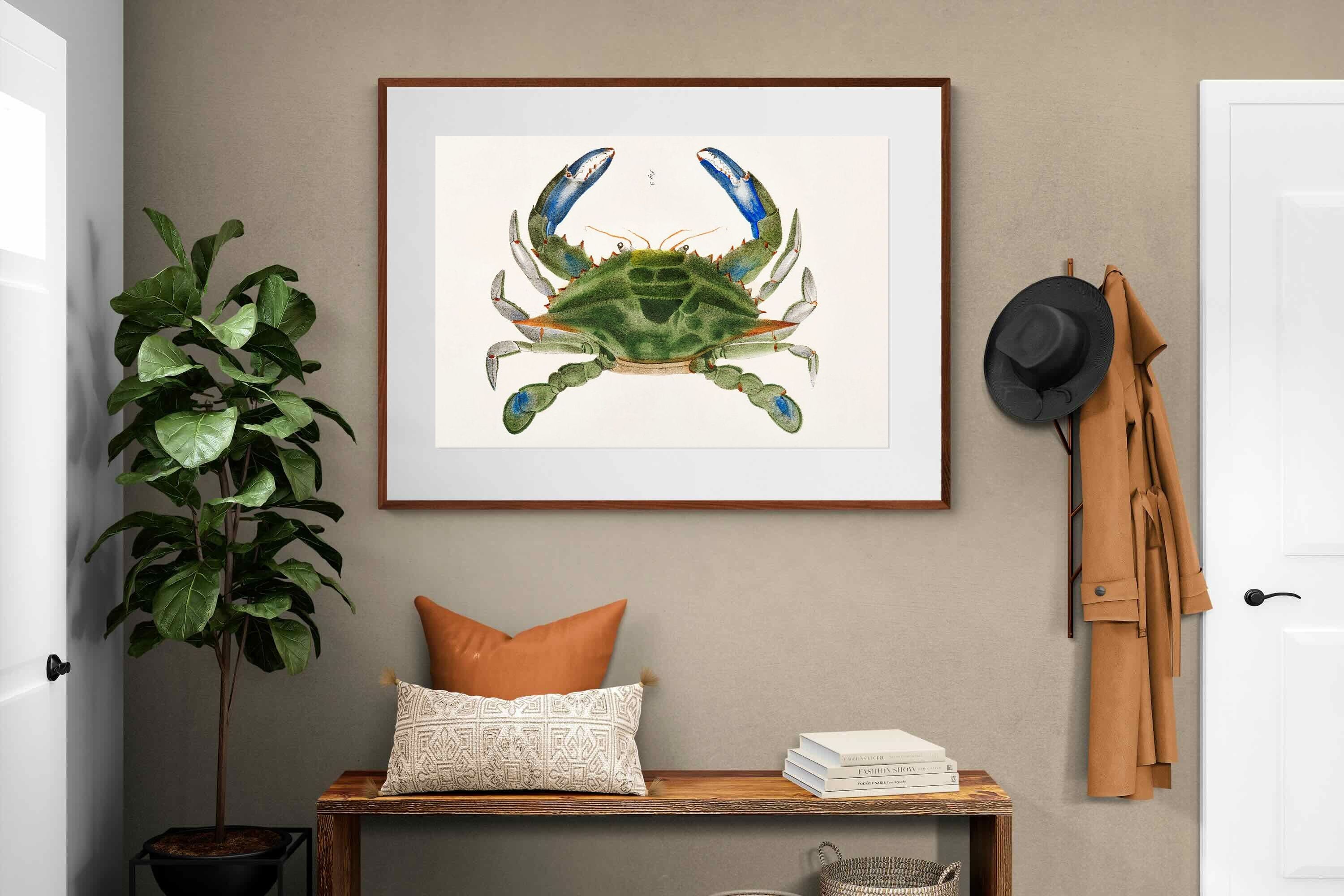 Pixalot ® Blue Crab Illustration