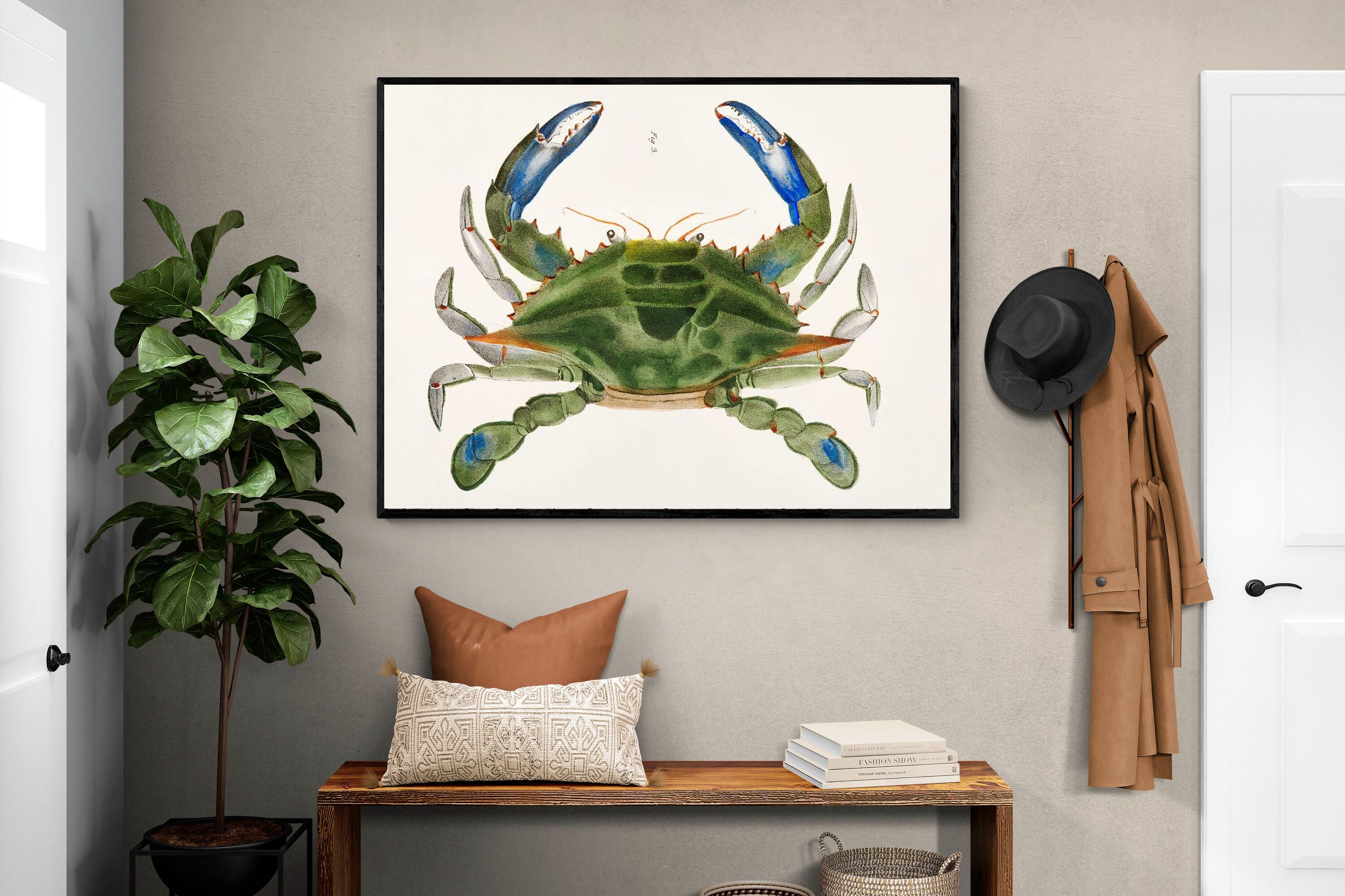 Pixalot ® Blue Crab Illustration