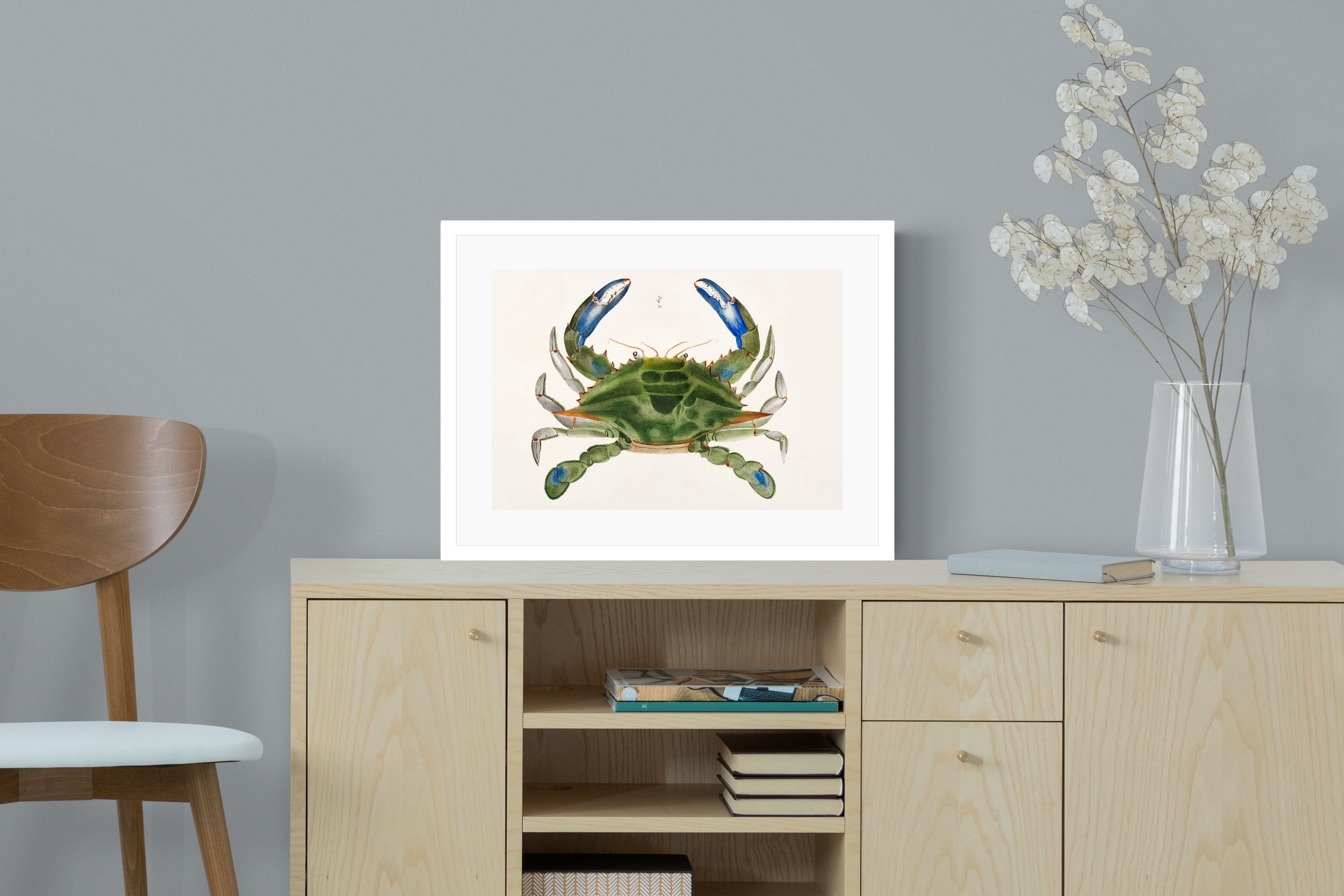 Pixalot ® Blue Crab Illustration