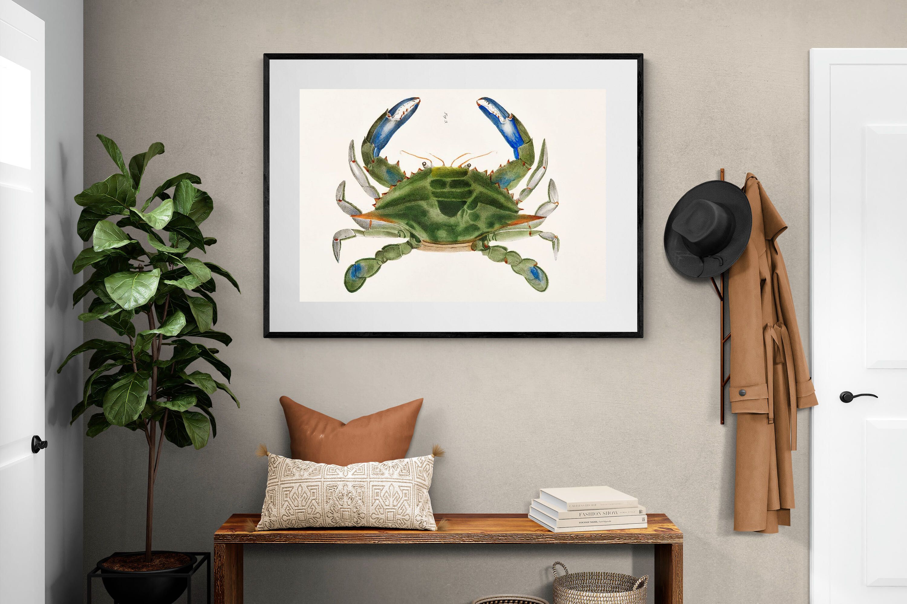 Pixalot ® Blue Crab Illustration