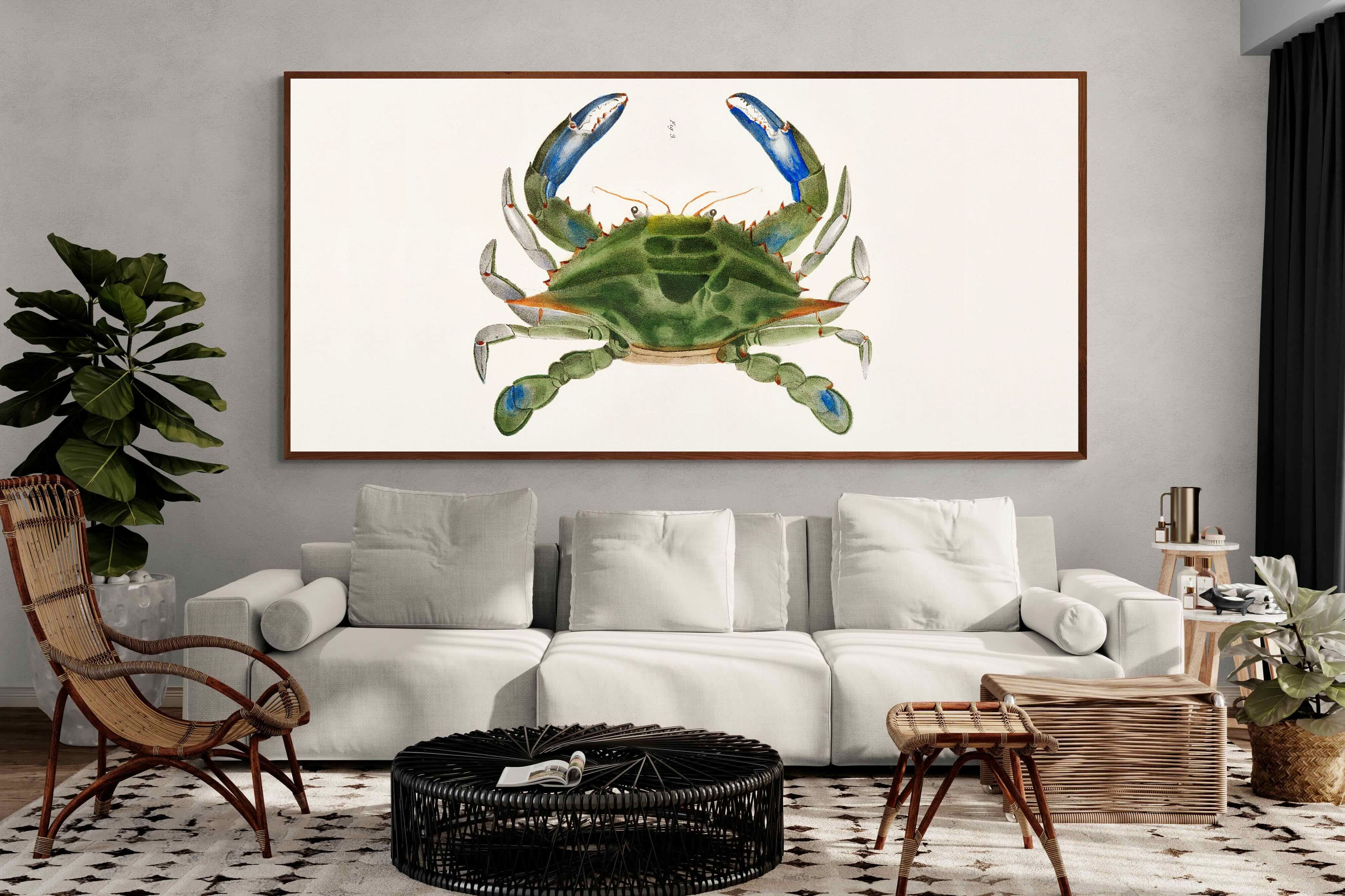 Pixalot ® Blue Crab Illustration