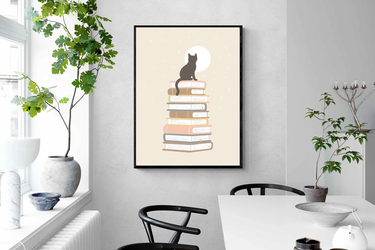 Pixalot ® Cat Upon Books
