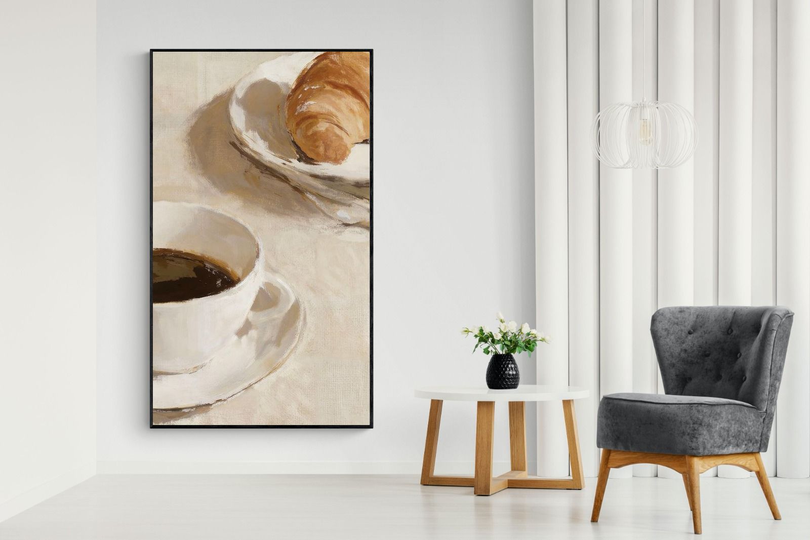 Pixalot ® Coffee and Croissant