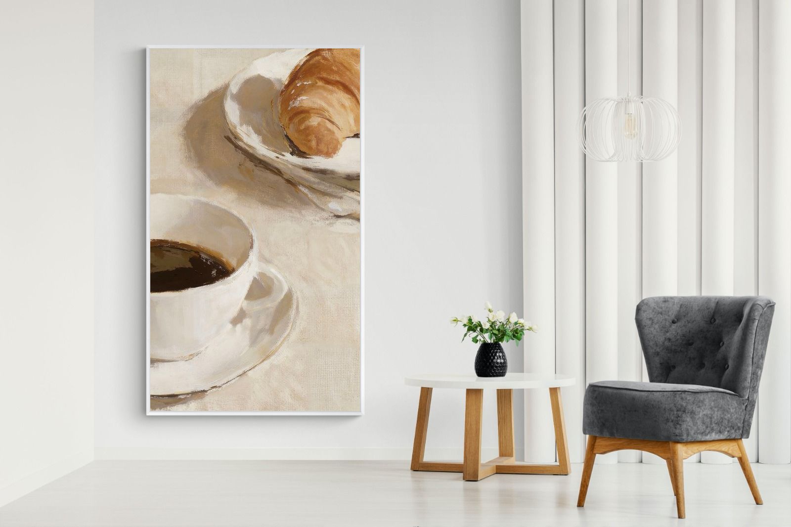 Pixalot ® Coffee and Croissant