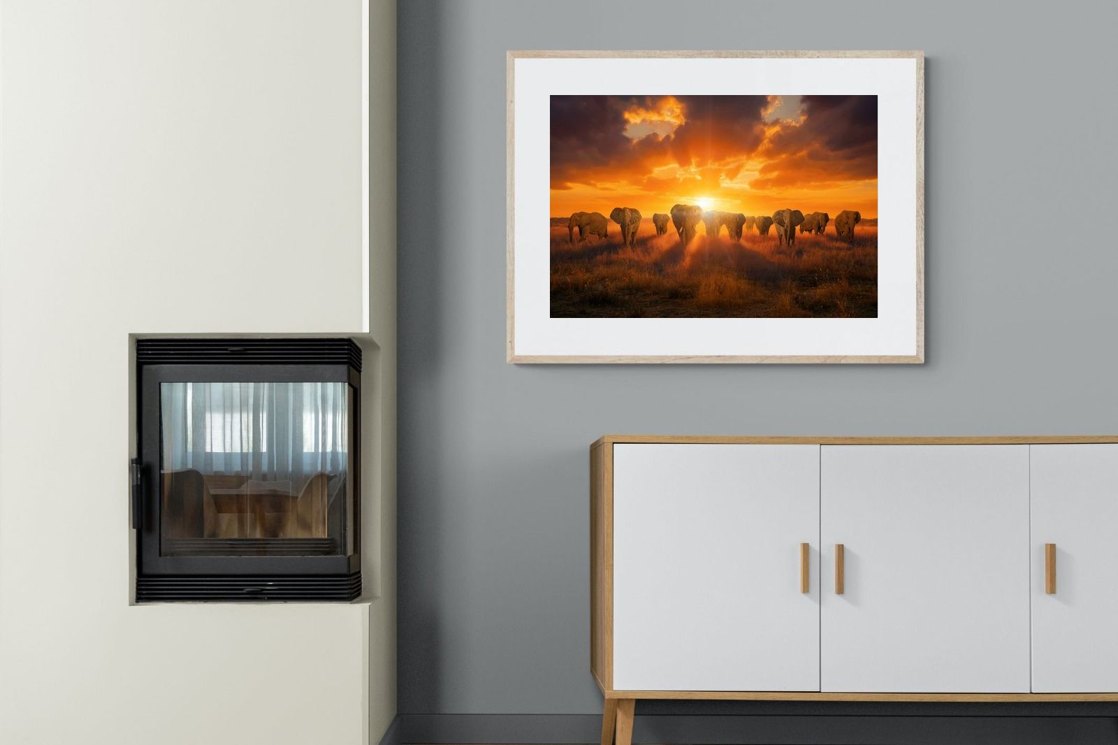 Pixalot ® Elephant Sunset