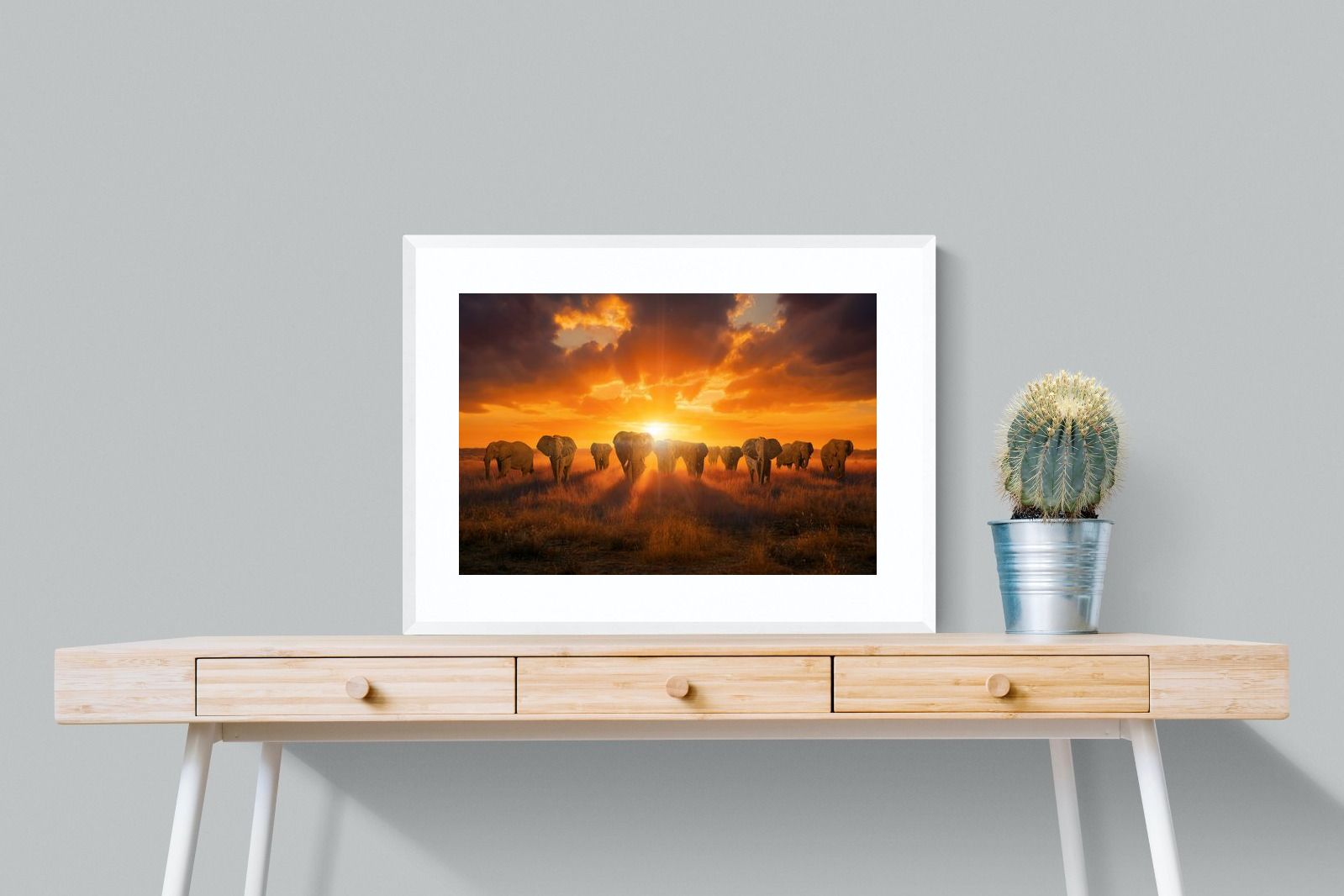 Pixalot ® Elephant Sunset