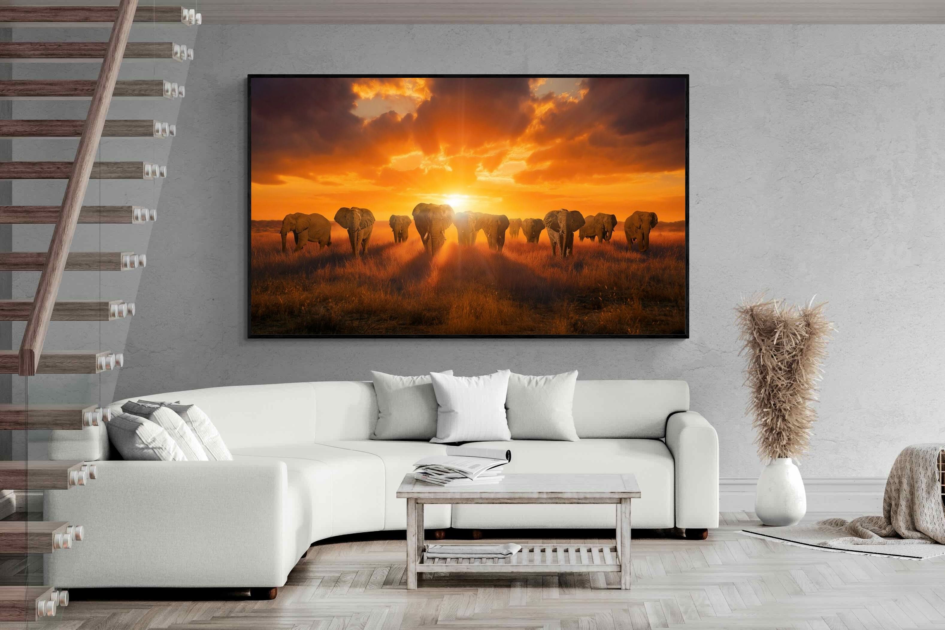 Pixalot ® Elephant Sunset