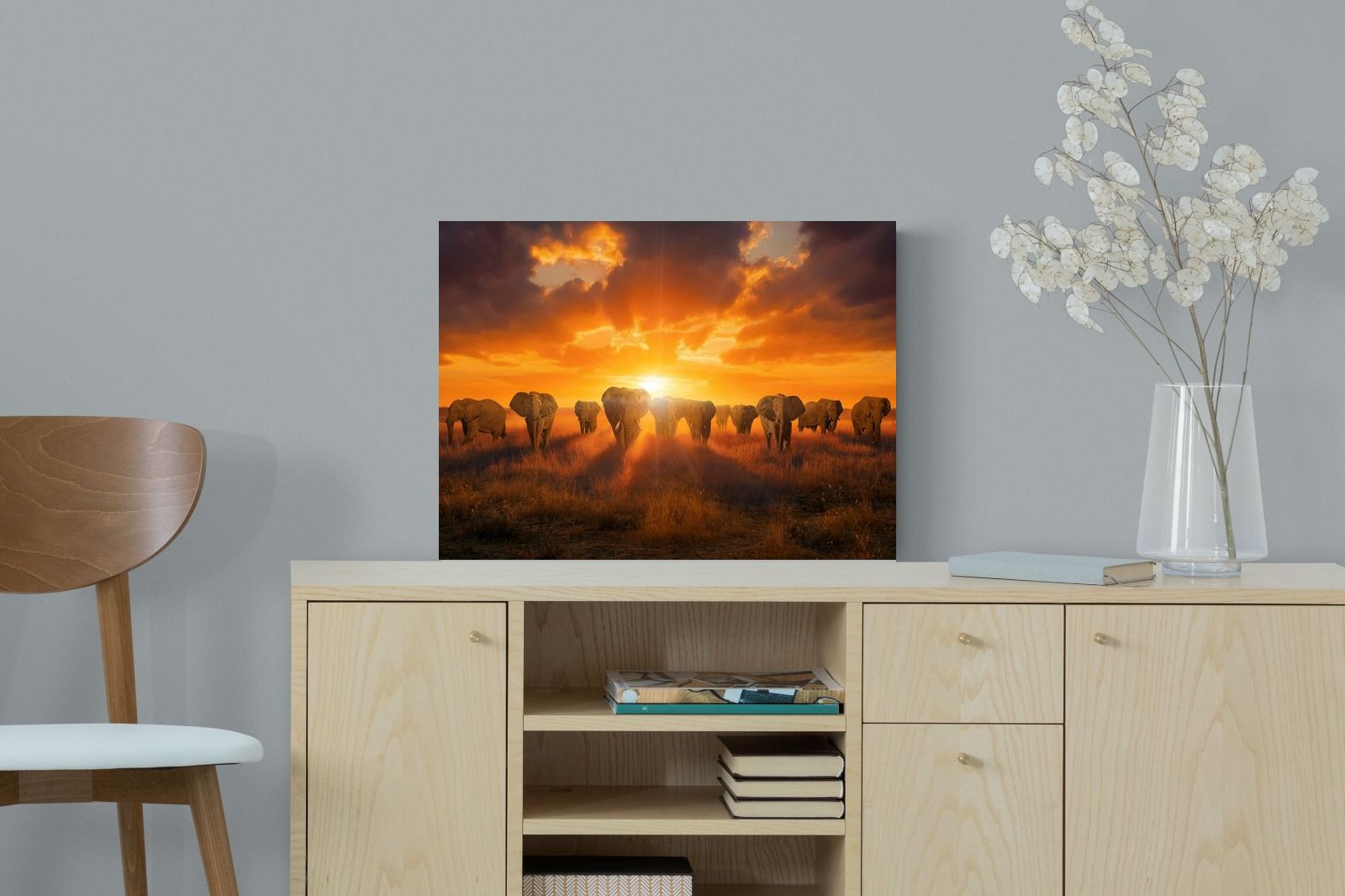 Pixalot ® Elephant Sunset