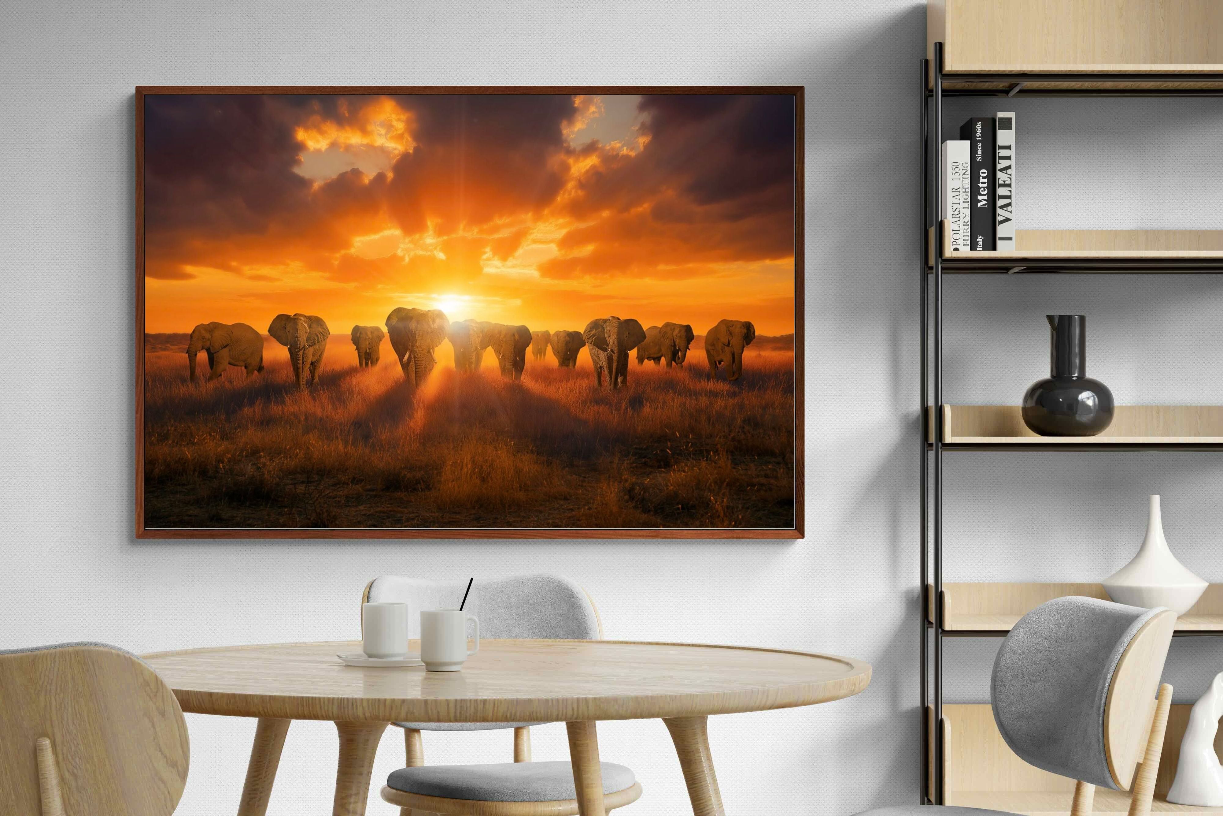 Pixalot ® Elephant Sunset