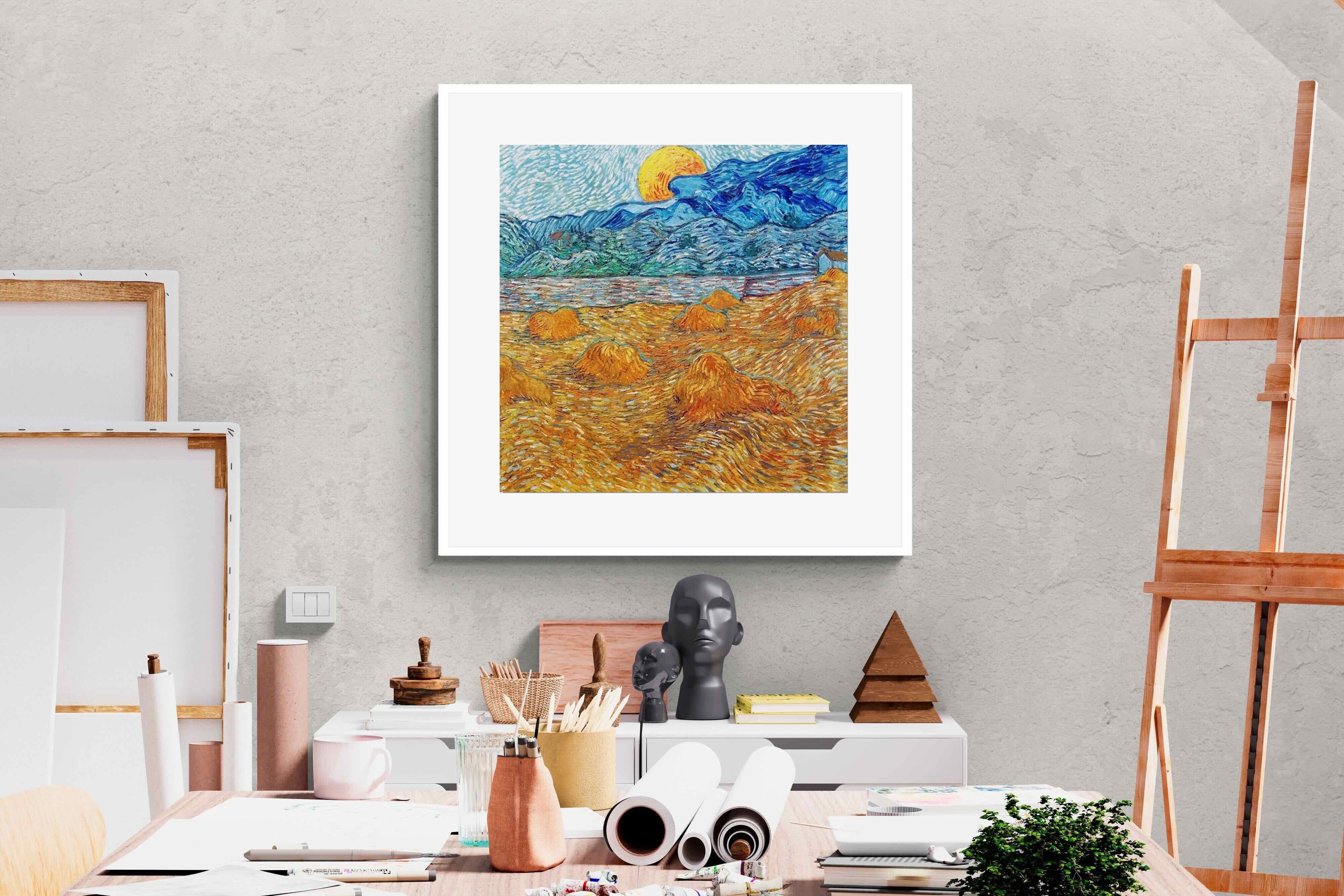 Pixalot ® Evening Landscape with Rising Moon