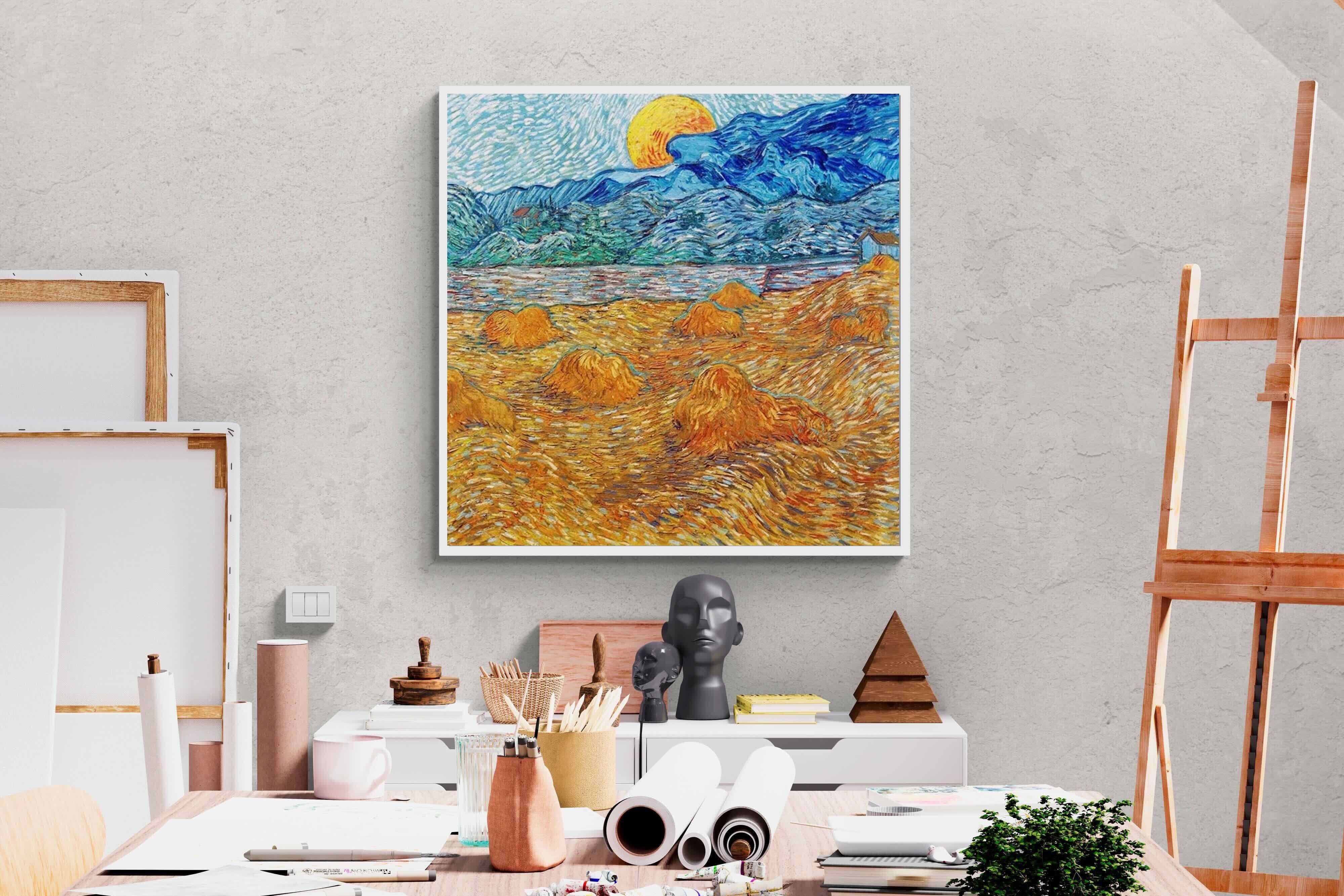 Pixalot ® Evening Landscape with Rising Moon