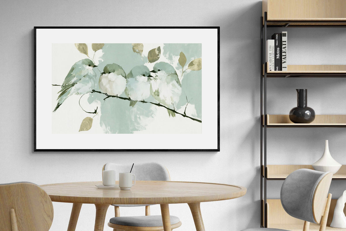 Pixalot ® Four Birds On A Branch